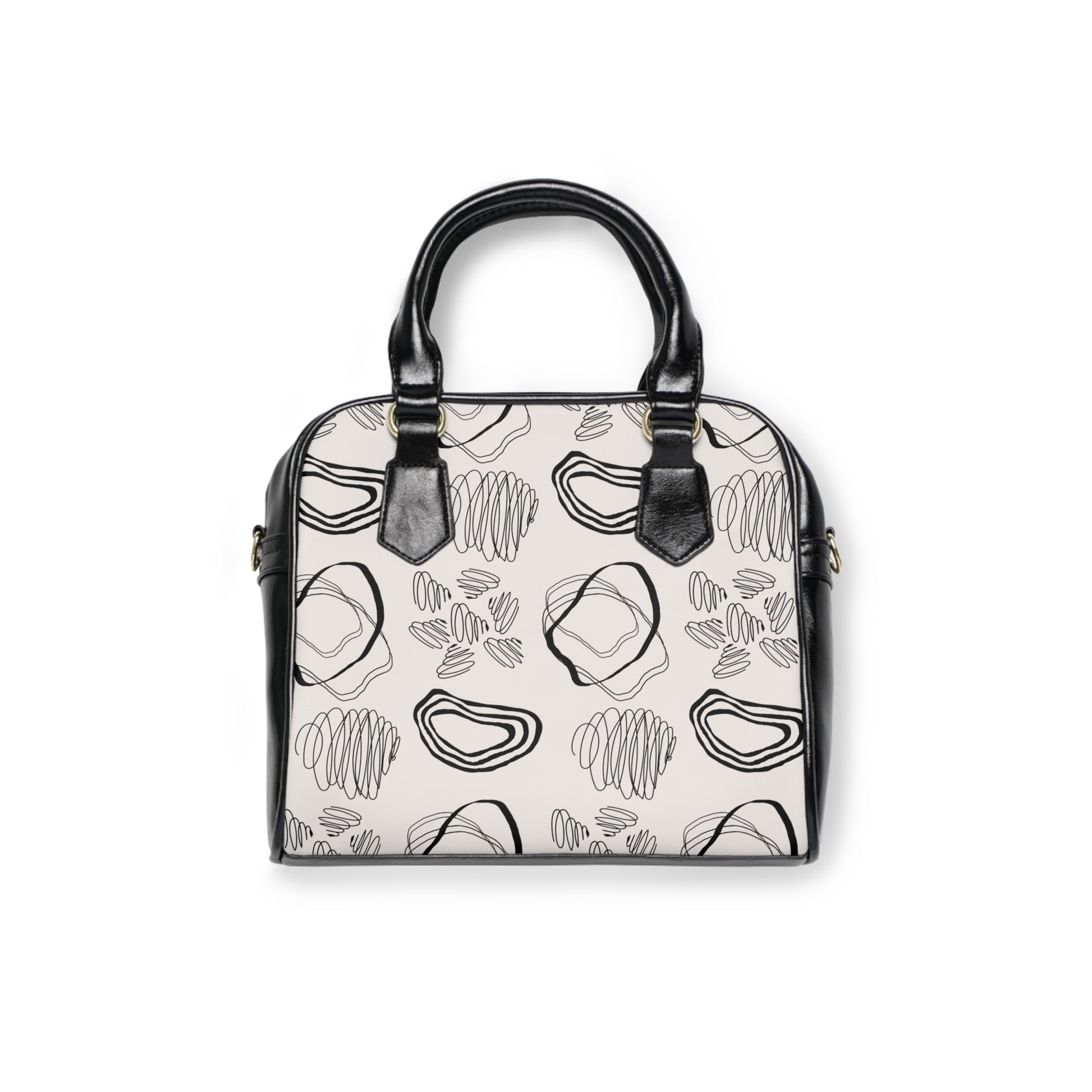 Modern Chic Abstract Shoulder Handbag Stylish Tote for Everyday Use Fashionable Purse Perfect Gift for Her Trendy Handbag