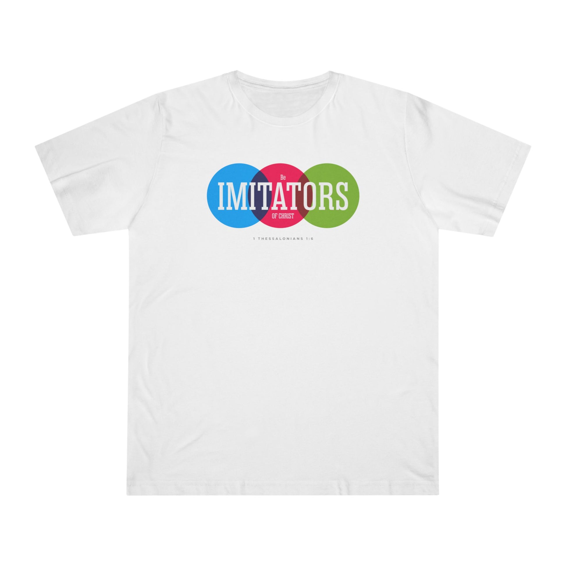 Christian T-Shirt For Christian Men Women Tshirt Christian Apparel Gift Mom Dad Be Immitators Of Christ Graphic Bible Verse Tee