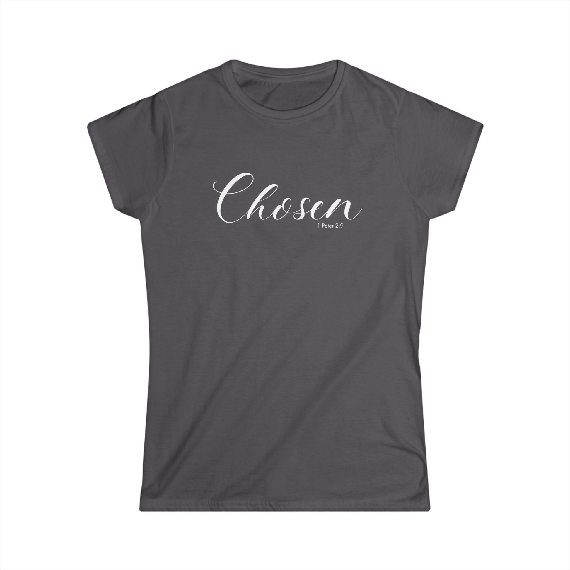 Chosen Women's Softstyle Tee - Inspirational Quote T-Shirt for Everyday Wear