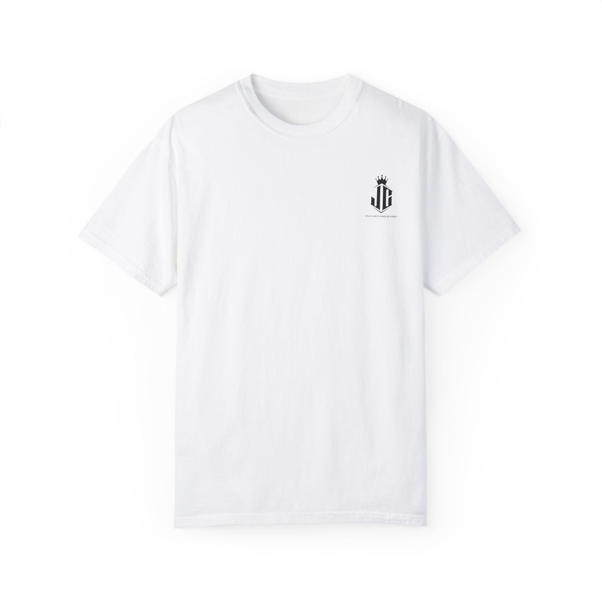 Unisex Garment-Dyed T-Shirt - Jesus Christ King of Kings Design Jesus Christ King of Kings T-Shirt | Faith-Based Unisex Apparel