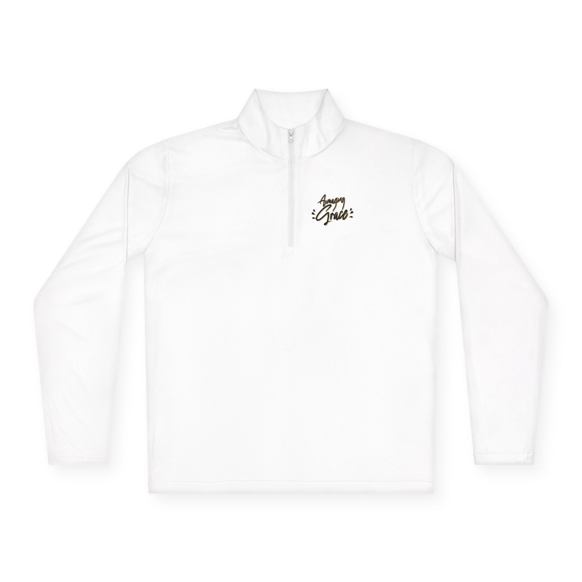 Pullover For Women Christian Gift Mom Fashion Clothing Amazing Grace Graphic Christian Women Quarter Zip Apparel Shirt
