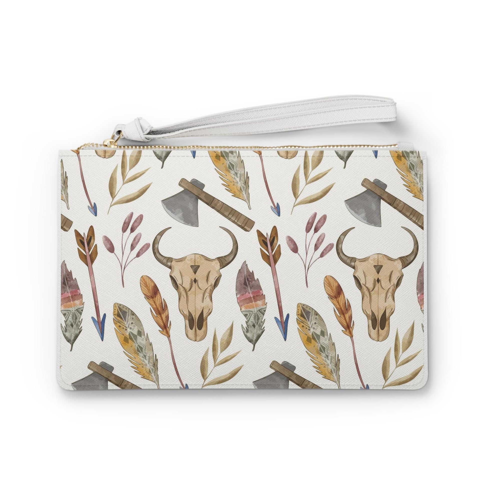 Western Art Clutch Bag Clutch Bag Gift For Her Clutch Bag For Her Clutch Bag Gift For Her Coin Purse Gift for Her Best Friend Gift - A Kingdom Lifestyle