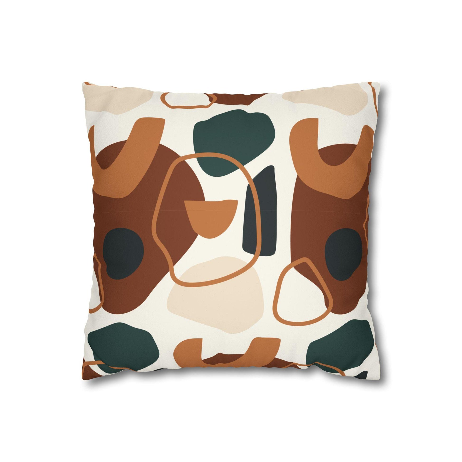 Modern Abstract Faux Suede Pillowcase, Cozy Decorative Cushion Cover Modern Home Decor, Minimalist Pillowcase Living Room, Cozy Gift Idea. Add this statement piece to your collection today! Limited stock available. - A Kingdom Lifestyle