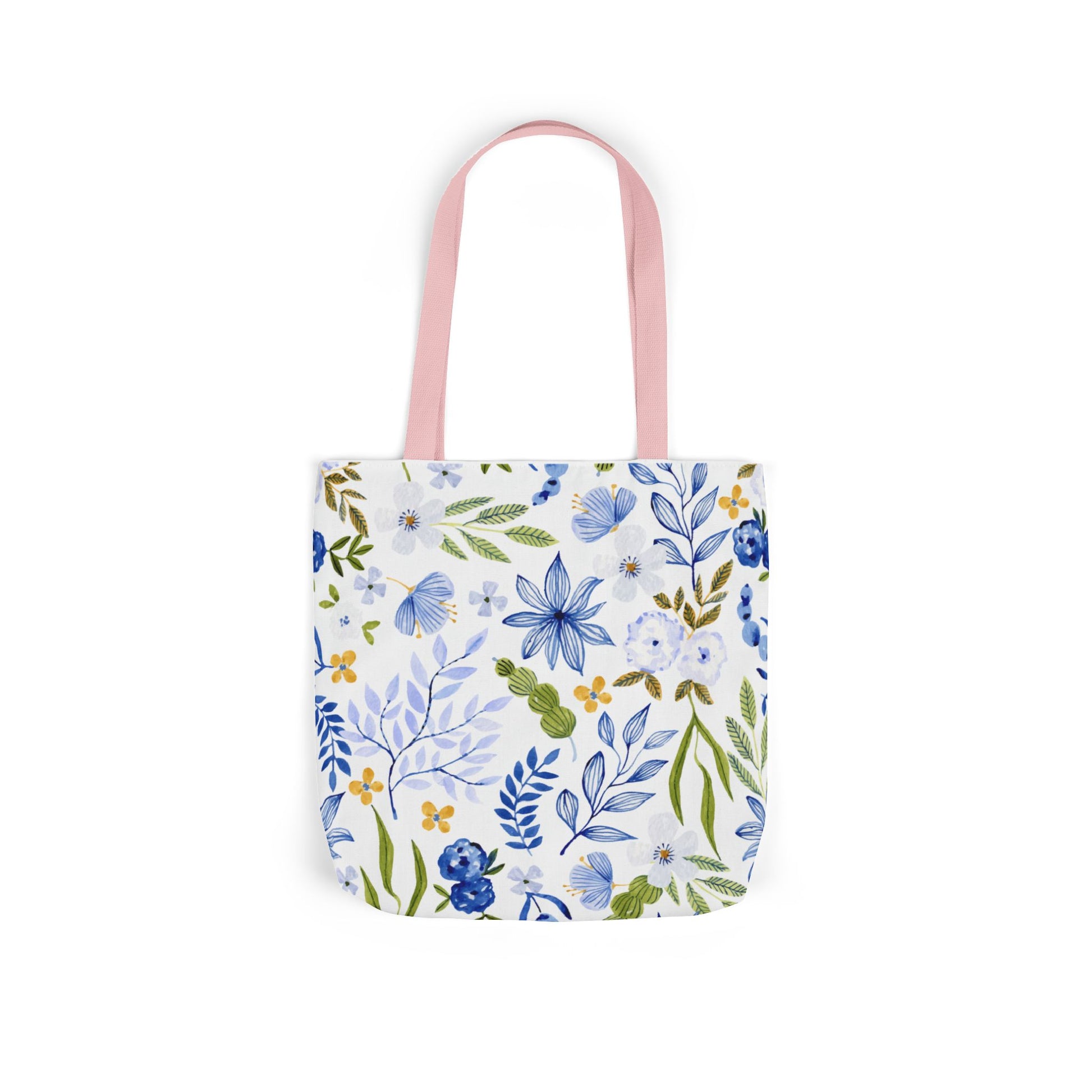 Floral Canvas Tote Bag Flower Handbag, Stylish Beach Tote, Vacation Bag