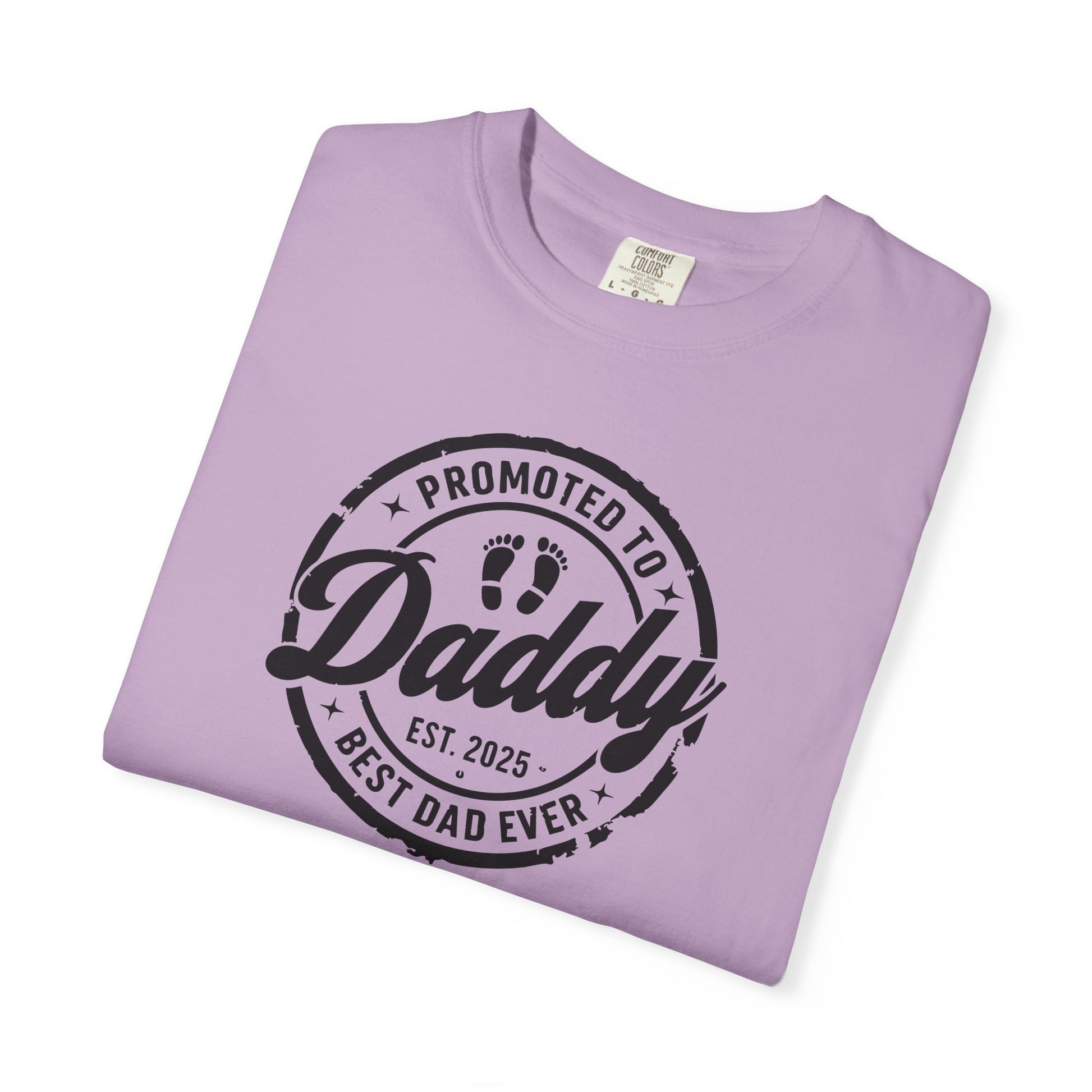 Daddy T-shirt, Best Dad Ever Gift, Unisex Tee for Fathers Day, Daddy Shirt, New Dad Apparel, Baby Announcement Shirt