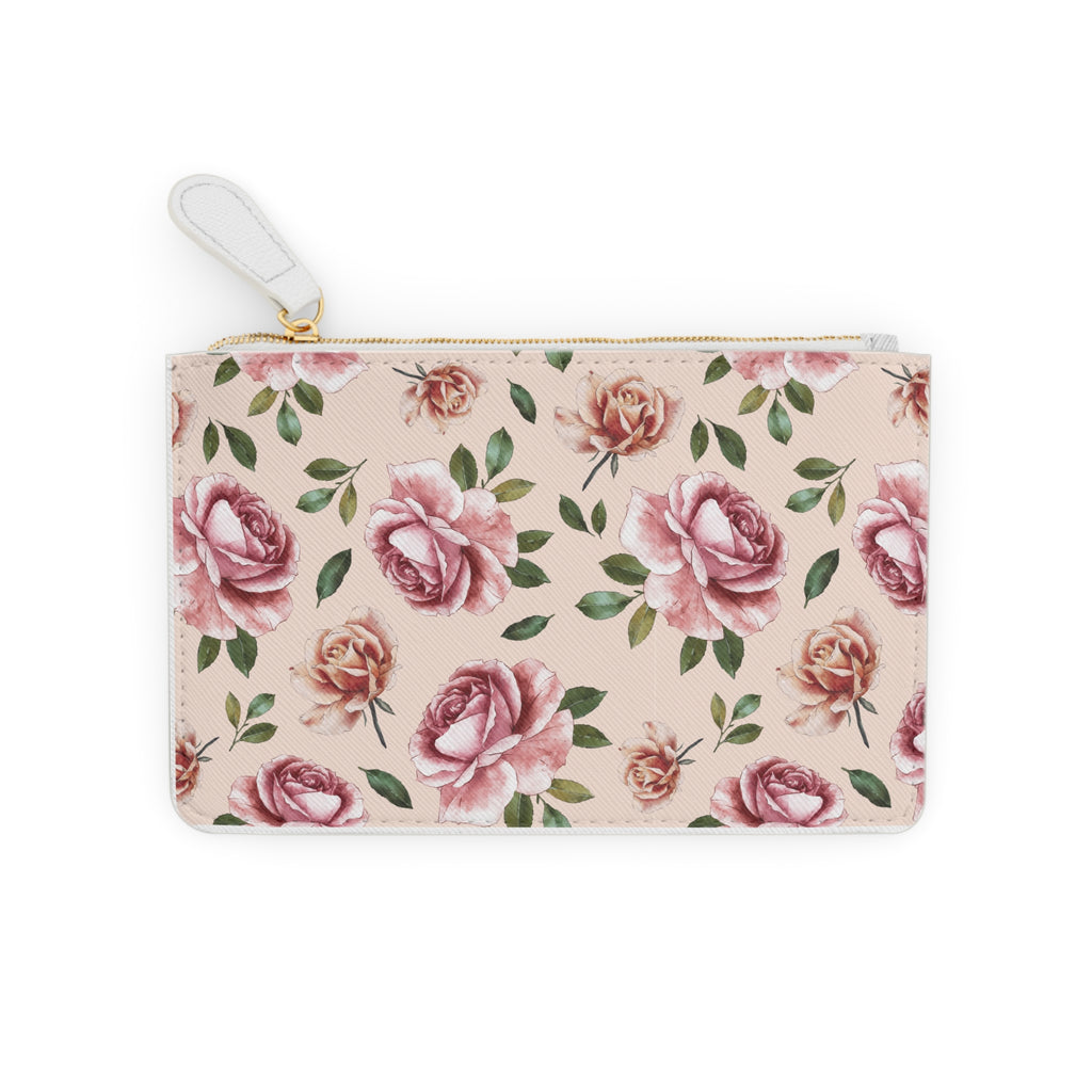 Mini Clutch Rose Bag for Her Clutch Purse For Friend or Gift Modern Rose pattern Purse