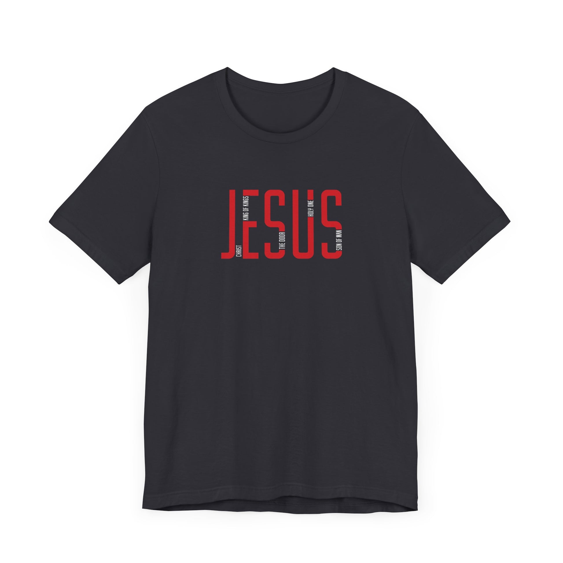 Unisex Jesus Graphic Tee Faith-Inspired Short Sleeve T-Shirt for Religious apparel Christian Mom Dad or Gift