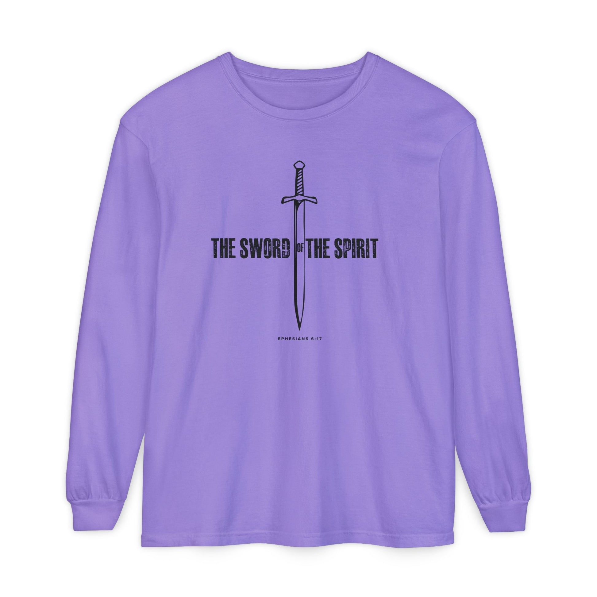 Christian Long Sleeve TShirt For Christian Mom Dad  For Christian Men Christian Shirt, Bible Verse T-Shirt, Religious Outfit, Retro Faith T Shirt, Christian Cross Graphic Tees, Jesus Shirt, Religious Gift Shirt Long Sleeve Tee Apparel Bible Verse Ephesian