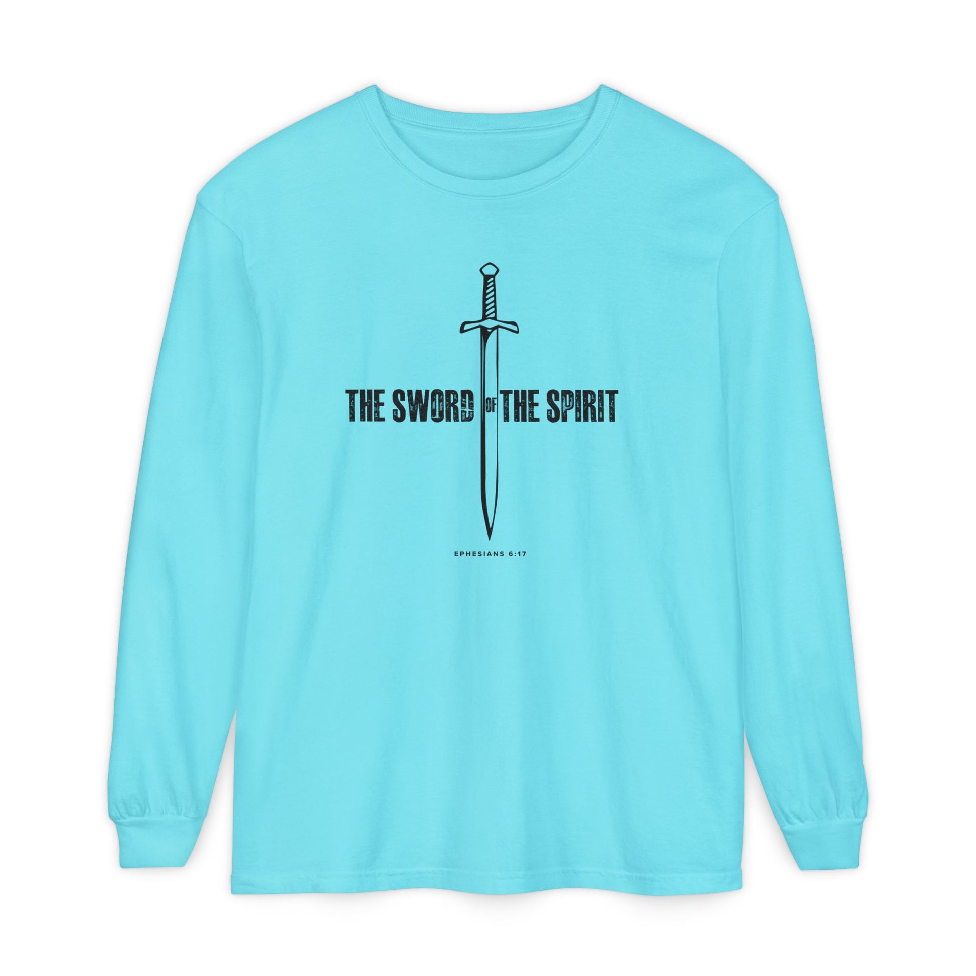 Christian Long Sleeve TShirt For Christian Mom Dad  For Christian Men Christian Shirt, Bible Verse T-Shirt, Religious Outfit, Retro Faith T Shirt, Christian Cross Graphic Tees, Jesus Shirt, Religious Gift Shirt Long Sleeve Tee Apparel Bible Verse Ephesian