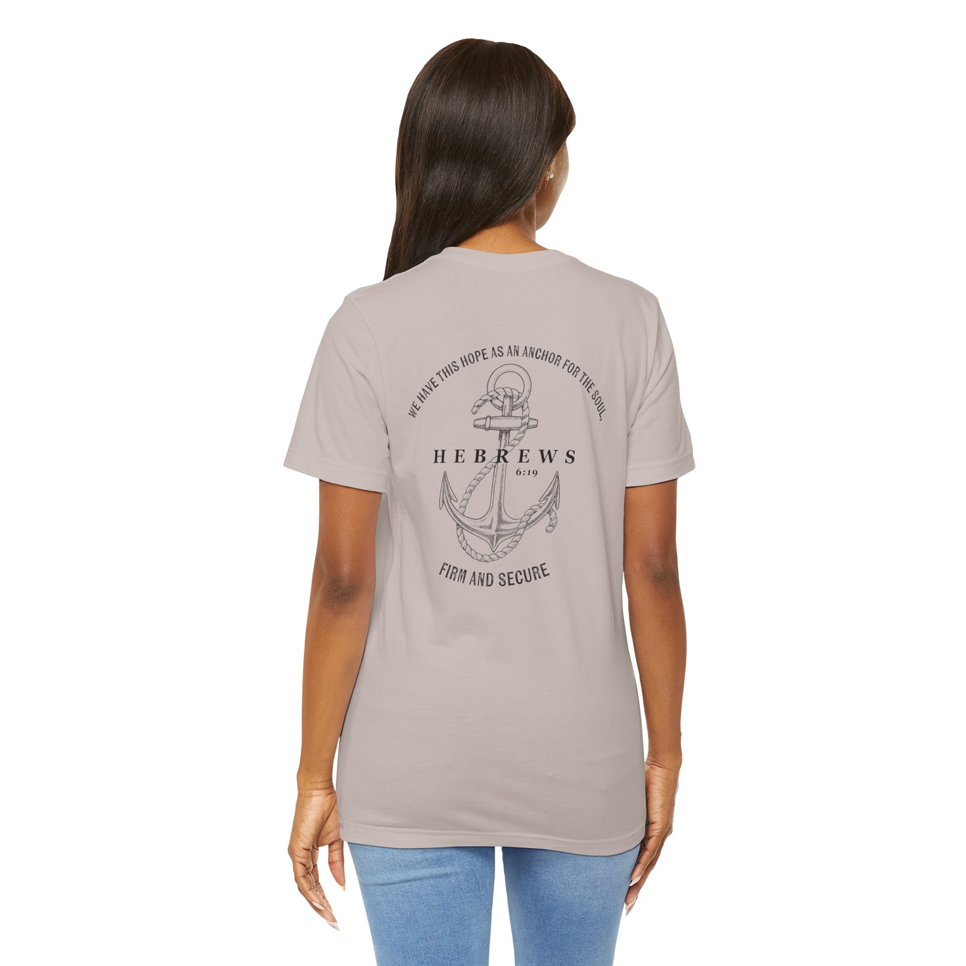 Christian Shirt Bible Verse T-Shirt Religious Outfit Christian Jesus Shirt Religious Gift Shirt Nautical Tee Chirstian Apparel Gift Christian Clothing Tee