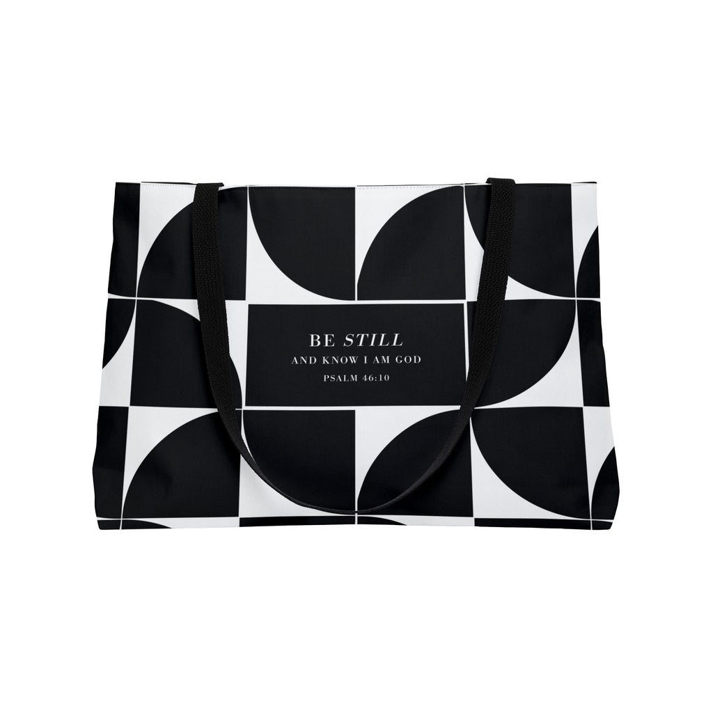 Bold Graphic Designer Weekender Bag, Stylish Tote Bag, Modern Graphic Weekender Bag, Beach Bag, Sleek Carry On, Purse