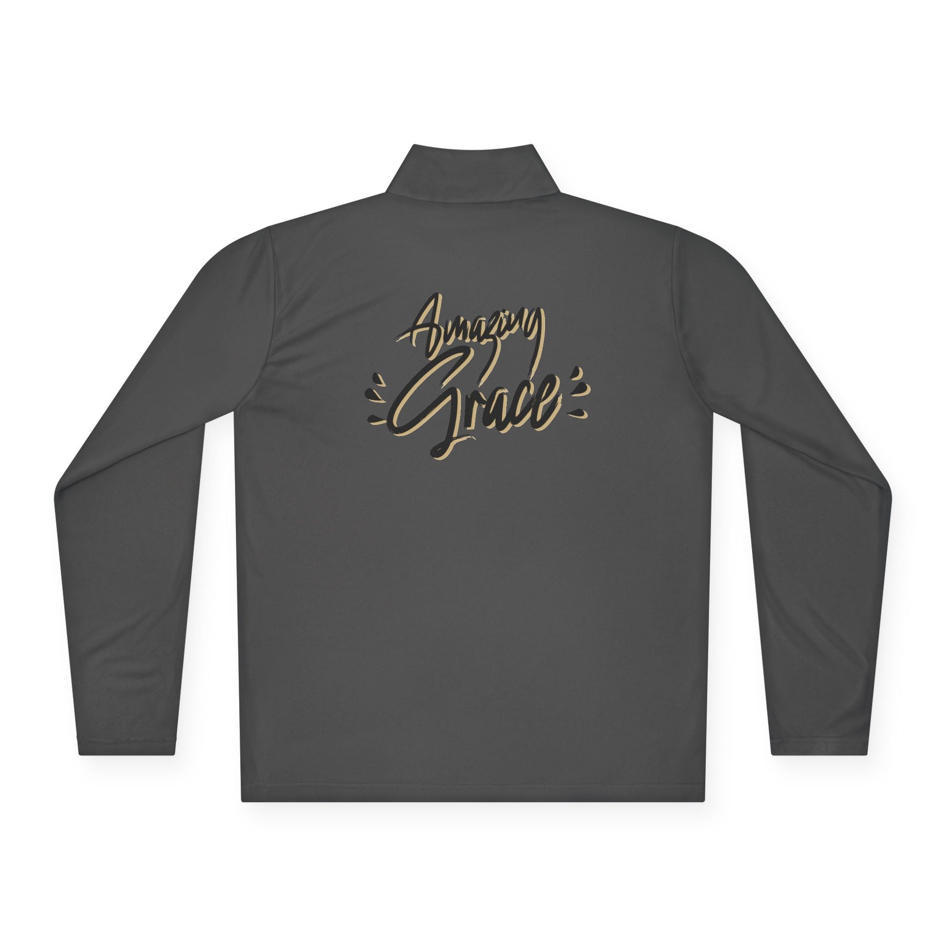 Pullover For Women Christian Gift Mom Fashion Clothing Amazing Grace Graphic Christian Women Quarter Zip Apparel Shirt