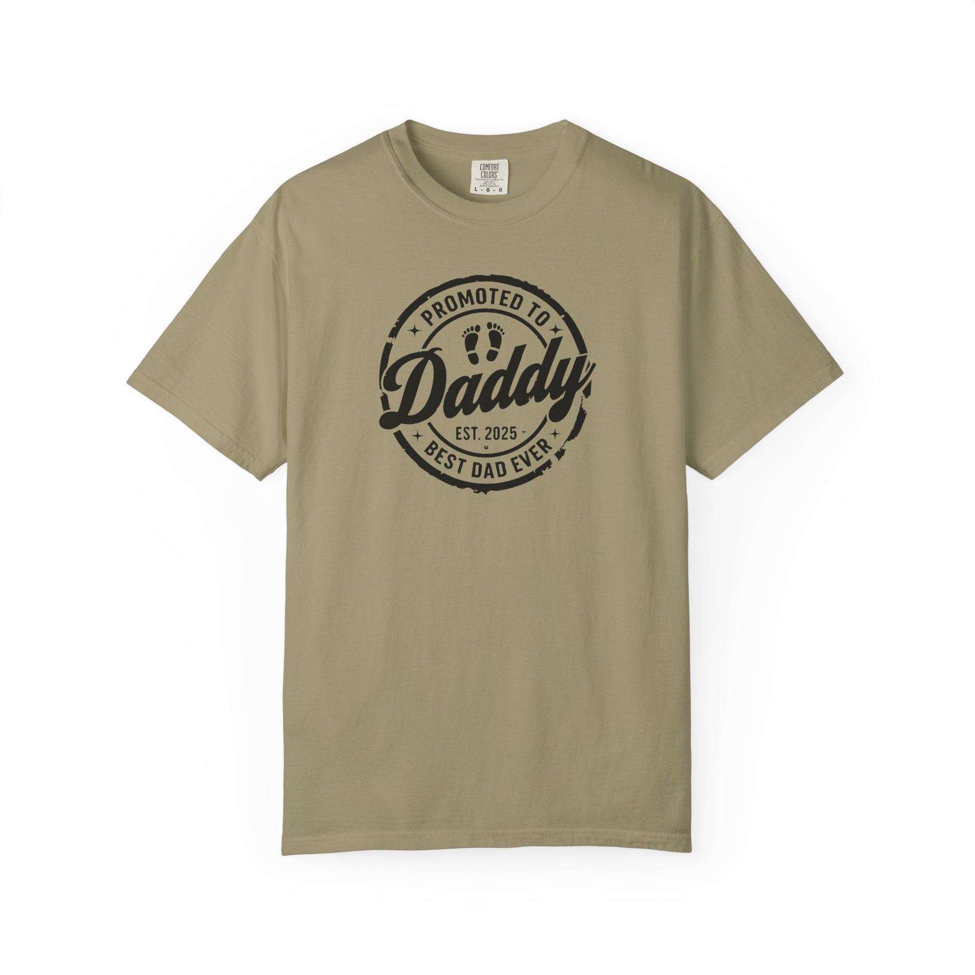 Daddy T-shirt, Best Dad Ever Gift, Unisex Tee for Fathers Day, Daddy Shirt, New Dad Apparel, Baby Announcement Shirt