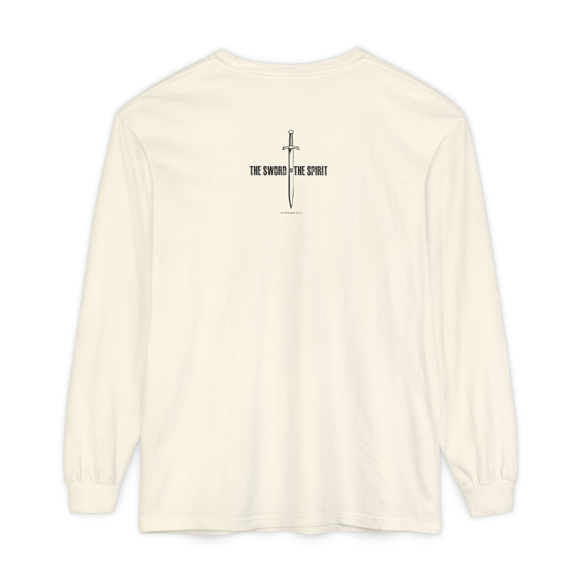 Christian Long Sleeve TShirt For Christian Mom Dad  For Christian Men Christian Shirt, Bible Verse T-Shirt, Religious Outfit, Retro Faith T Shirt, Christian Cross Graphic Tees, Jesus Shirt, Religious Gift Shirt Long Sleeve Tee Apparel Bible Verse Ephesian