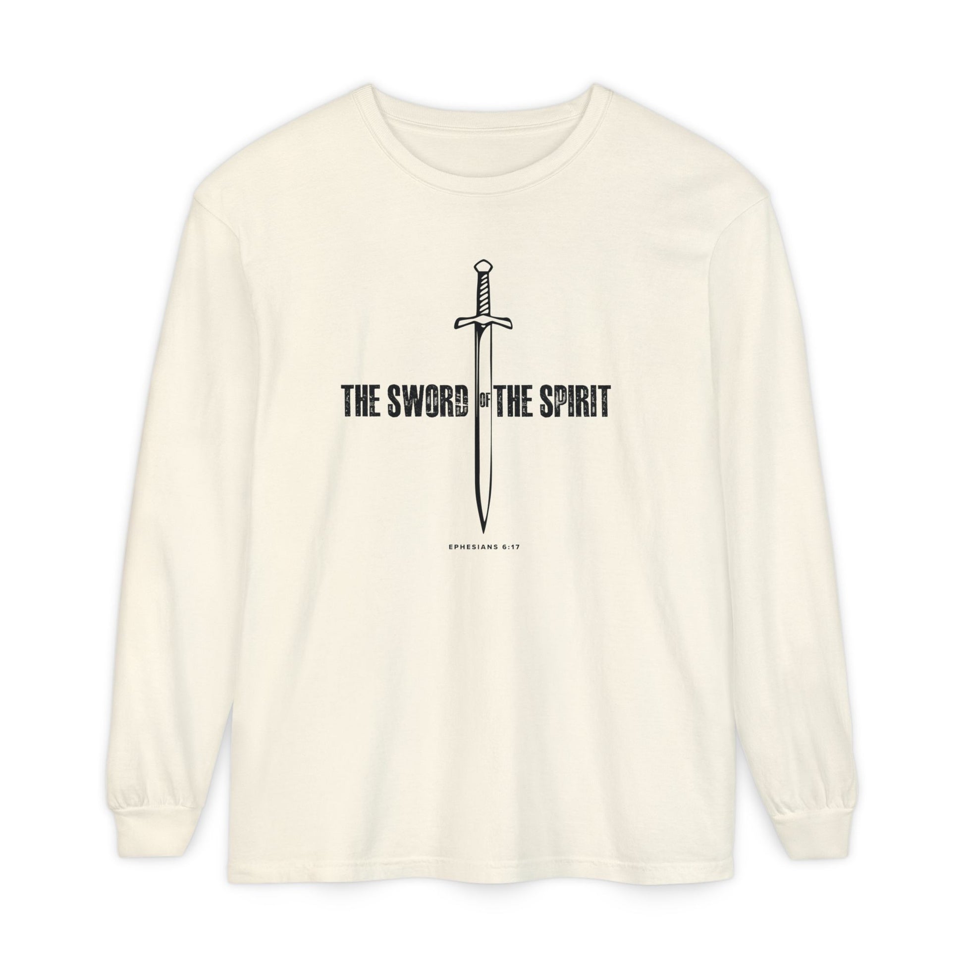 Christian Long Sleeve TShirt For Christian Mom Dad  For Christian Men Christian Shirt, Bible Verse T-Shirt, Religious Outfit, Retro Faith T Shirt, Christian Cross Graphic Tees, Jesus Shirt, Religious Gift Shirt Long Sleeve Tee Apparel Bible Verse Ephesian
