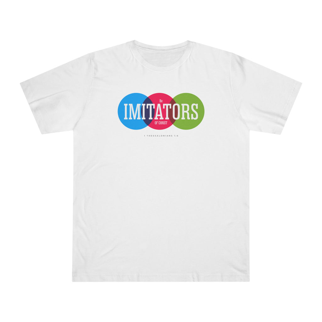 Christian T-Shirt For Christian Men Women Tshirt Christian Apparel Gift Mom Dad Be Immitators Of Christ Graphic Bible Verse Tee