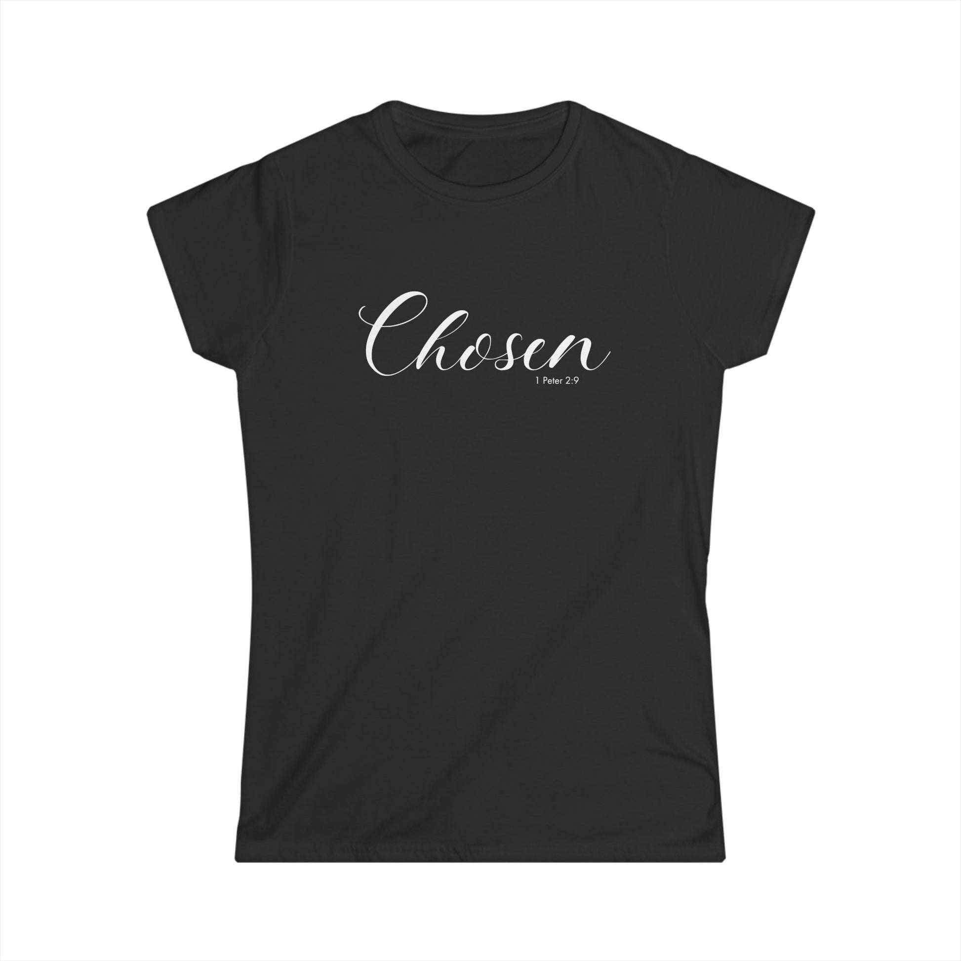 Chosen Women's Softstyle Tee - Inspirational Quote T-Shirt for Everyday Wear