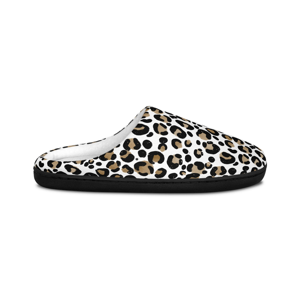 Cozy Leopard Print Indoor Slippers | Stylish & Comfortable Women's Footwear Perfect for Home Relaxation