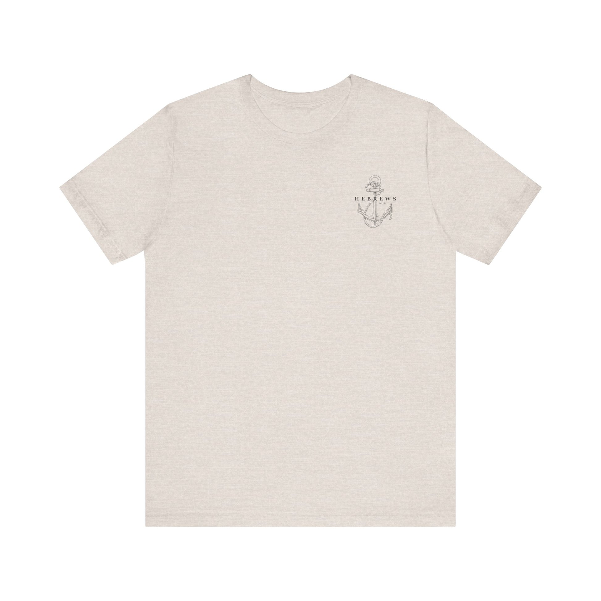 Christian Shirt Bible Verse T-Shirt Religious Outfit Christian Jesus Shirt Religious Gift Shirt Nautical Tee Chirstian Apparel Gift Christian Clothing Tee