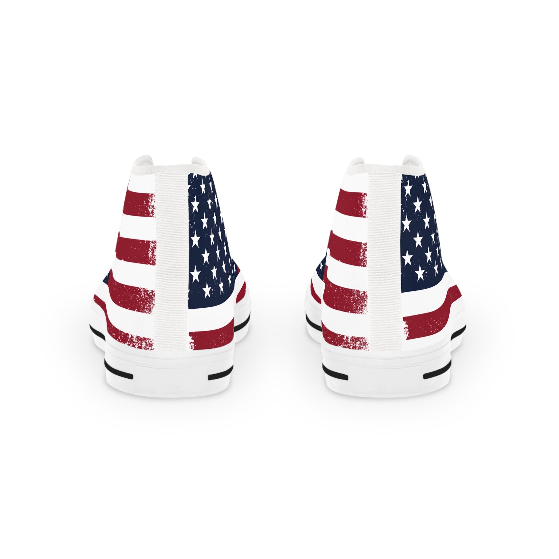 Mens Designer Patriotic High Top Sneakers for Men USA Flag Design Mens Sneakers high top sneaker