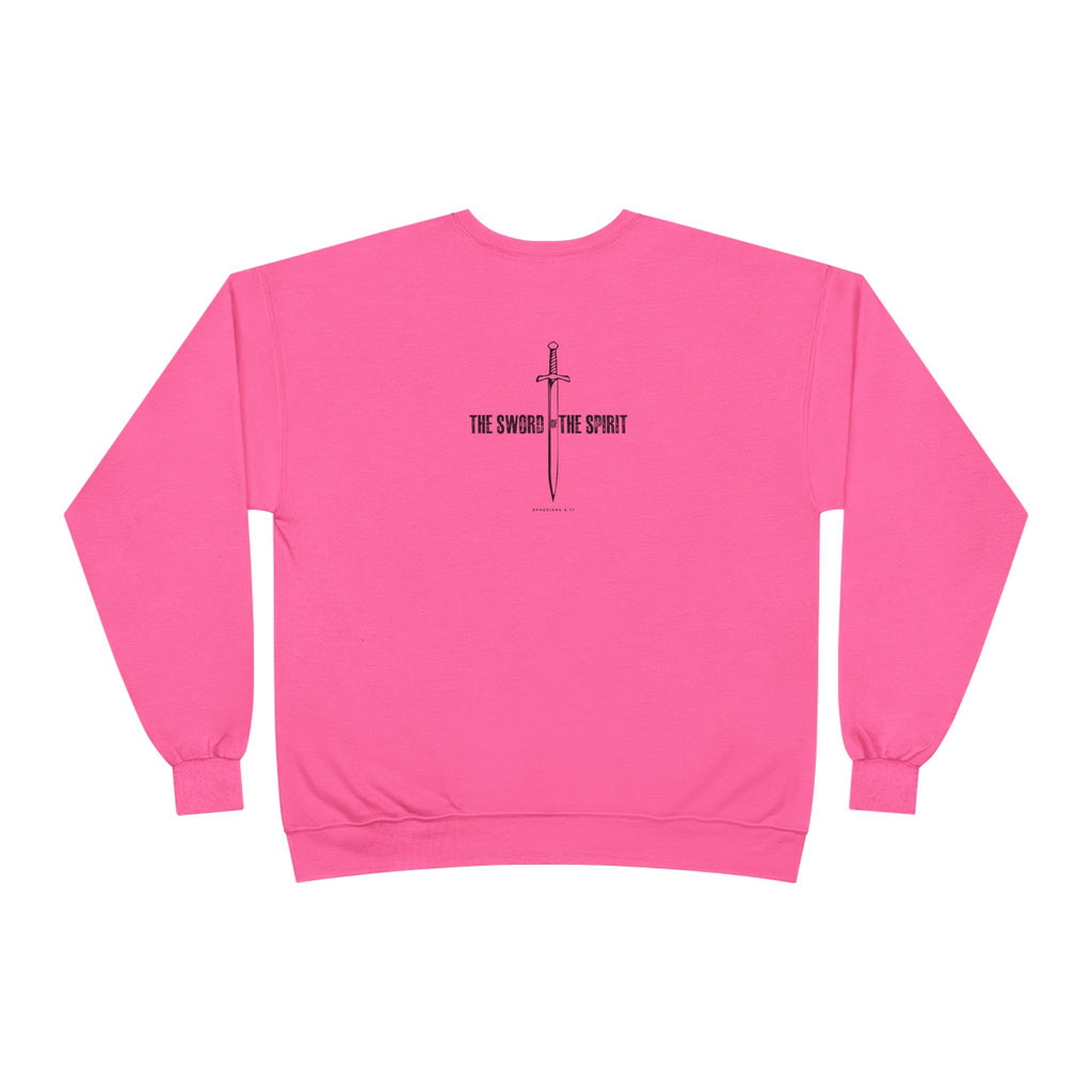 Christian Sweatshirt For Men Women Christian Mom Dad Apparel Christian Shirt Bible Verse Ephesians Crewneck Sweatshirt, Apparel