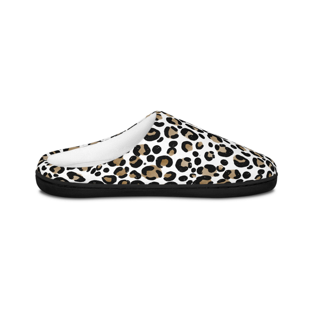 Cozy Leopard Print Indoor Slippers | Stylish & Comfortable Women's Footwear Perfect for Home Relaxation