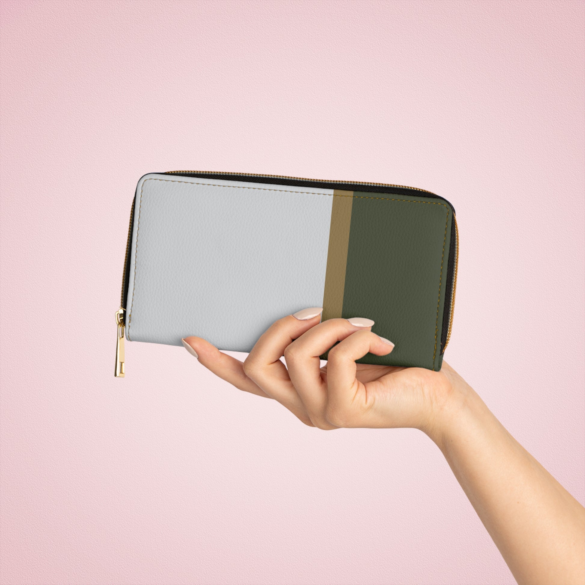 Elegant Zipper Wallet, Minimalist Coin Purse, Chic Travel Wallet, Perfect Gift for Her, Stylish Clutch for Any Occasion