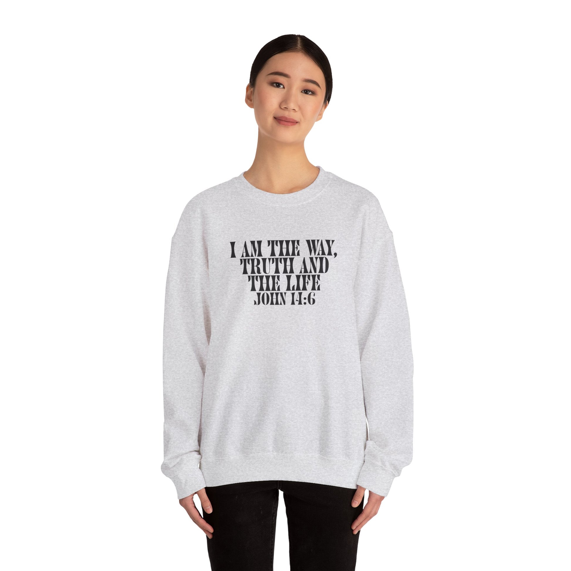 Sweatshirt Crewneck For Christian Men Women Gift Fashion The Way Bible Verse Shirt Clothing Gift For Men women