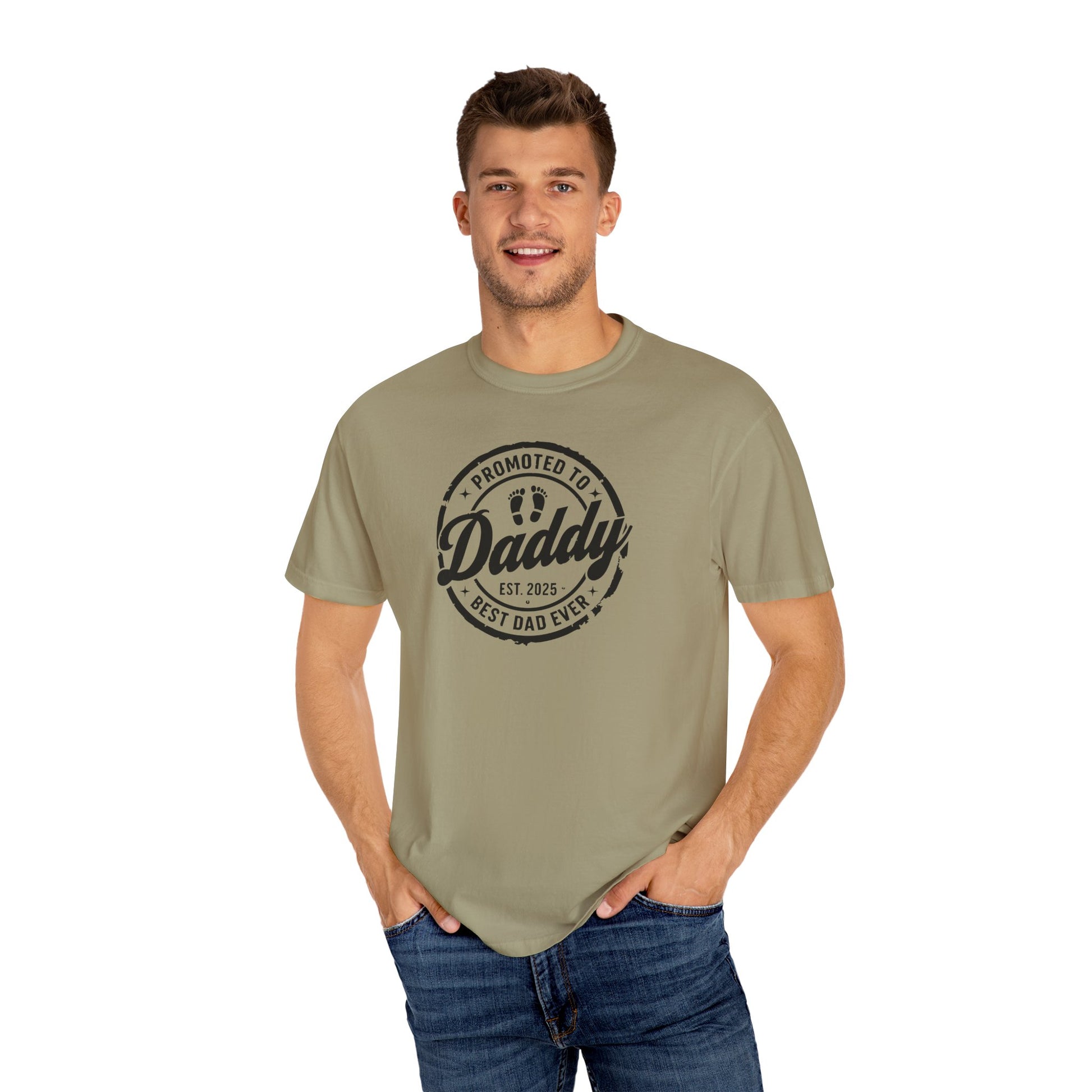 Daddy T-shirt, Best Dad Ever Gift, Unisex Tee for Fathers Day, Daddy Shirt, New Dad Apparel, Baby Announcement Shirt