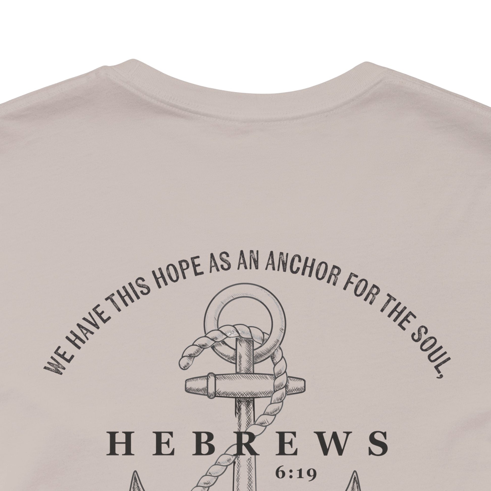 Christian Shirt Bible Verse T-Shirt Religious Outfit Christian Jesus Shirt Religious Gift Shirt Nautical Tee Chirstian Apparel Gift Christian Clothing Tee