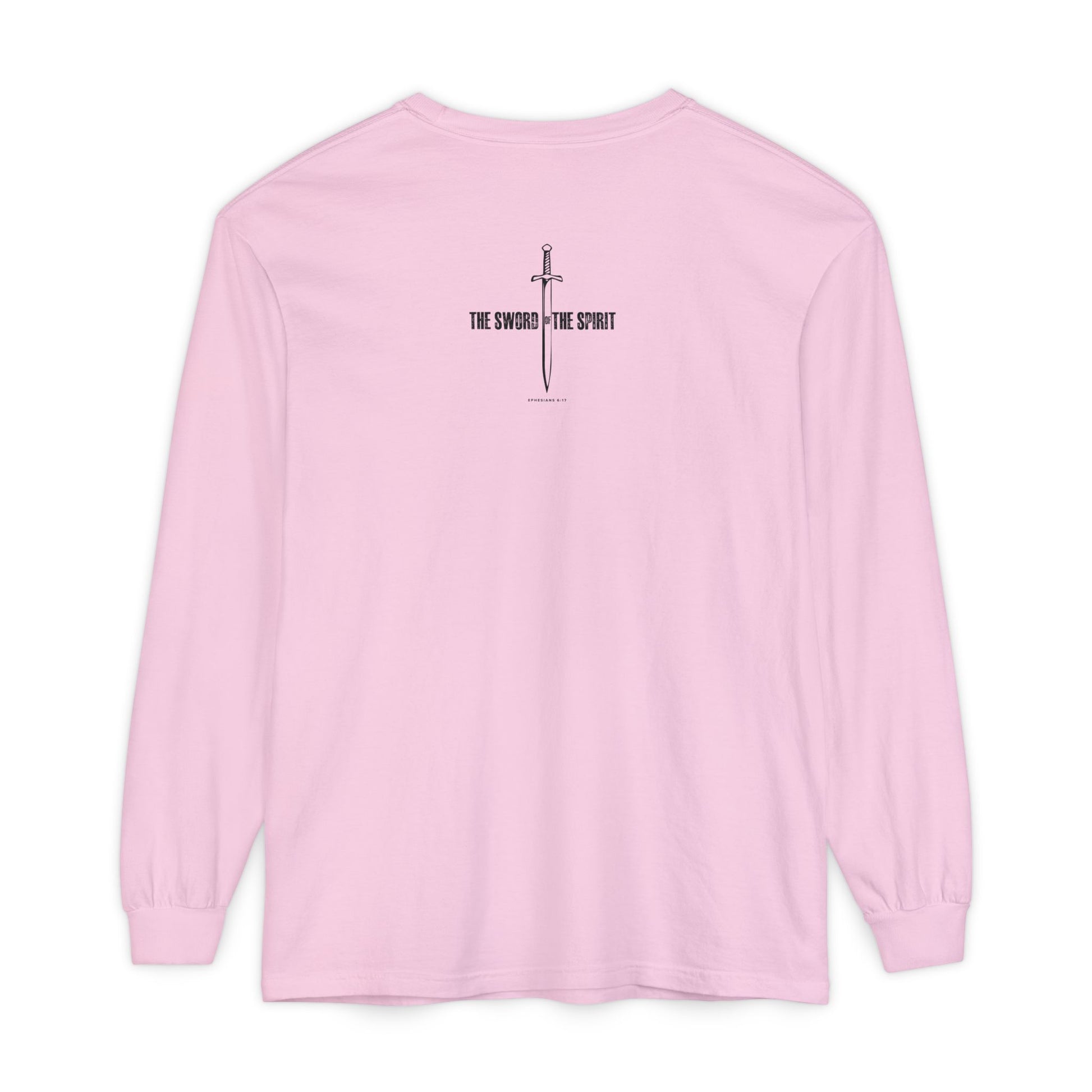 Christian Long Sleeve TShirt For Christian Mom Dad  For Christian Men Christian Shirt, Bible Verse T-Shirt, Religious Outfit, Retro Faith T Shirt, Christian Cross Graphic Tees, Jesus Shirt, Religious Gift Shirt Long Sleeve Tee Apparel Bible Verse Ephesian