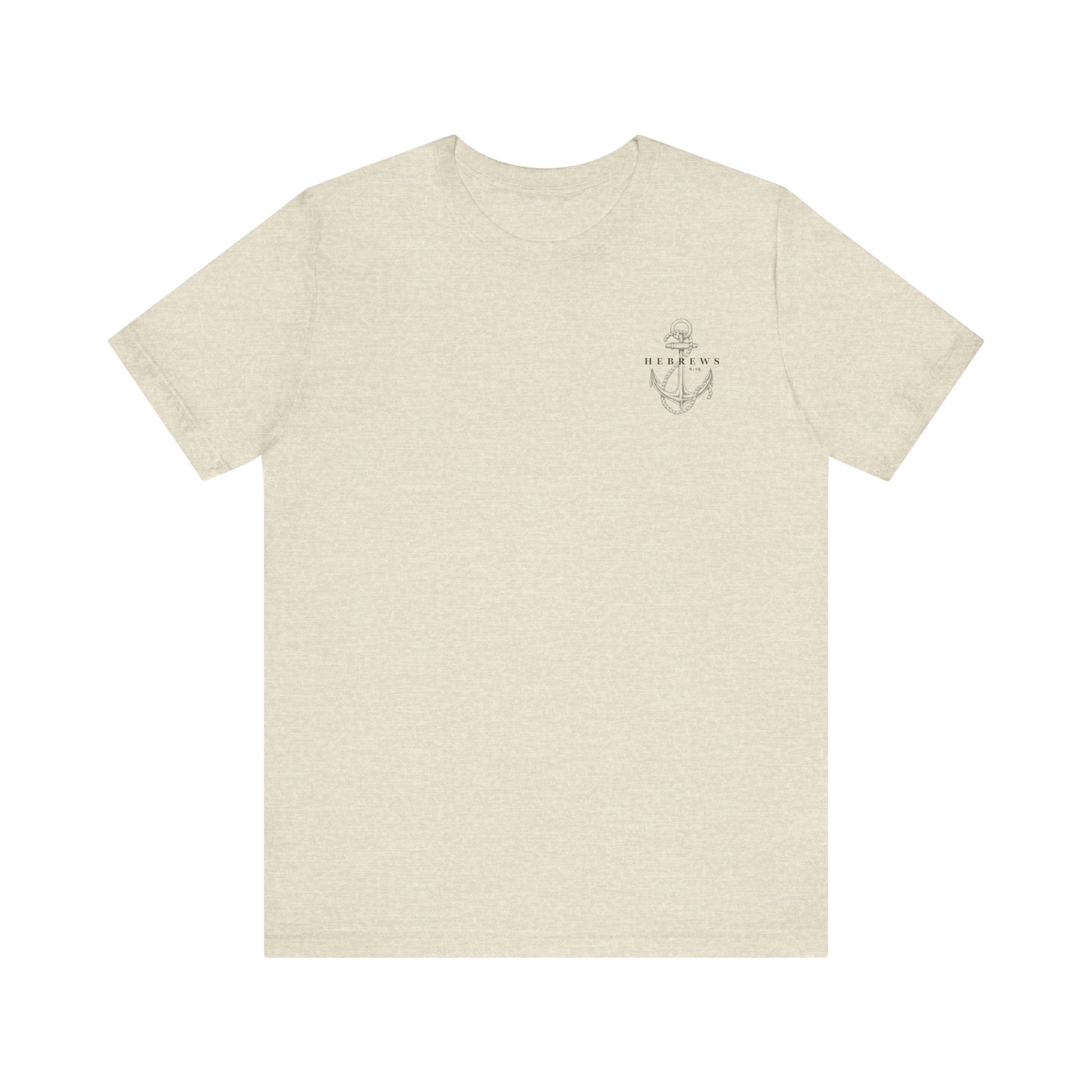 Christian Shirt Bible Verse T-Shirt Religious Outfit Christian Jesus Shirt Religious Gift Shirt Nautical Tee Chirstian Apparel Gift Christian Clothing Tee