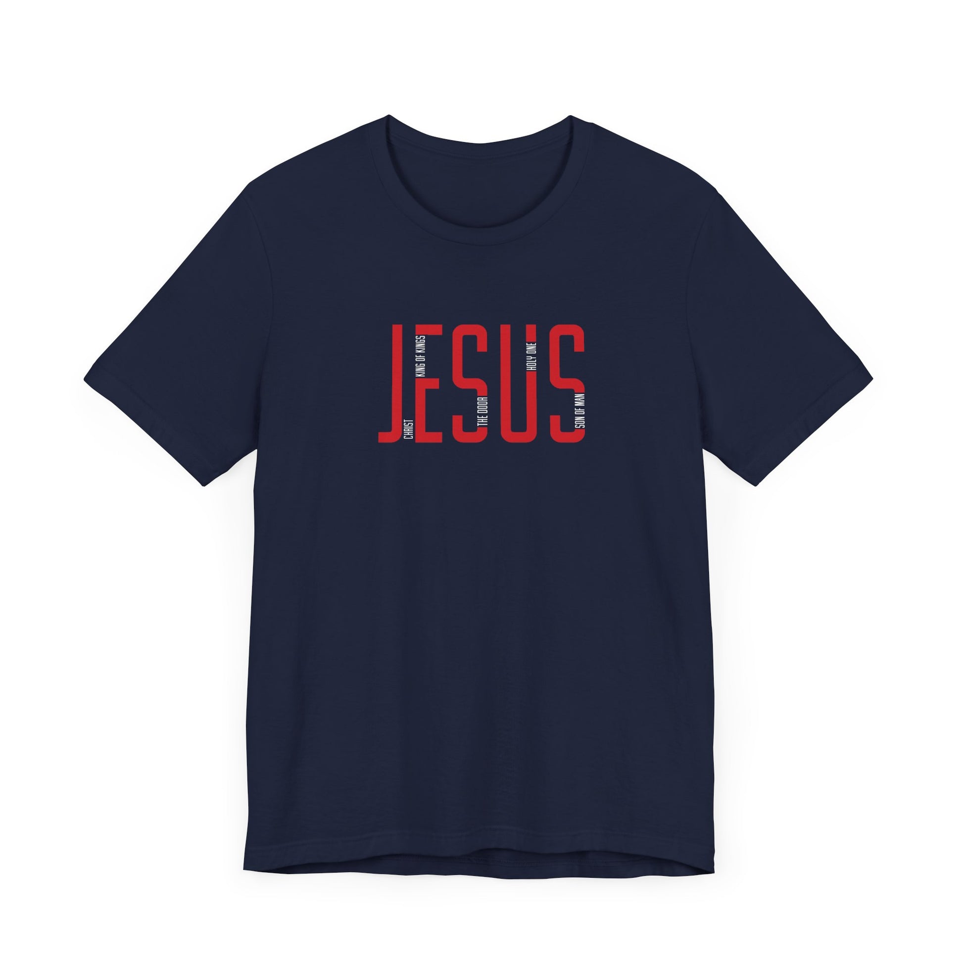 Unisex Jesus Graphic Tee Faith-Inspired Short Sleeve T-Shirt for Religious apparel Christian Mom Dad or Gift