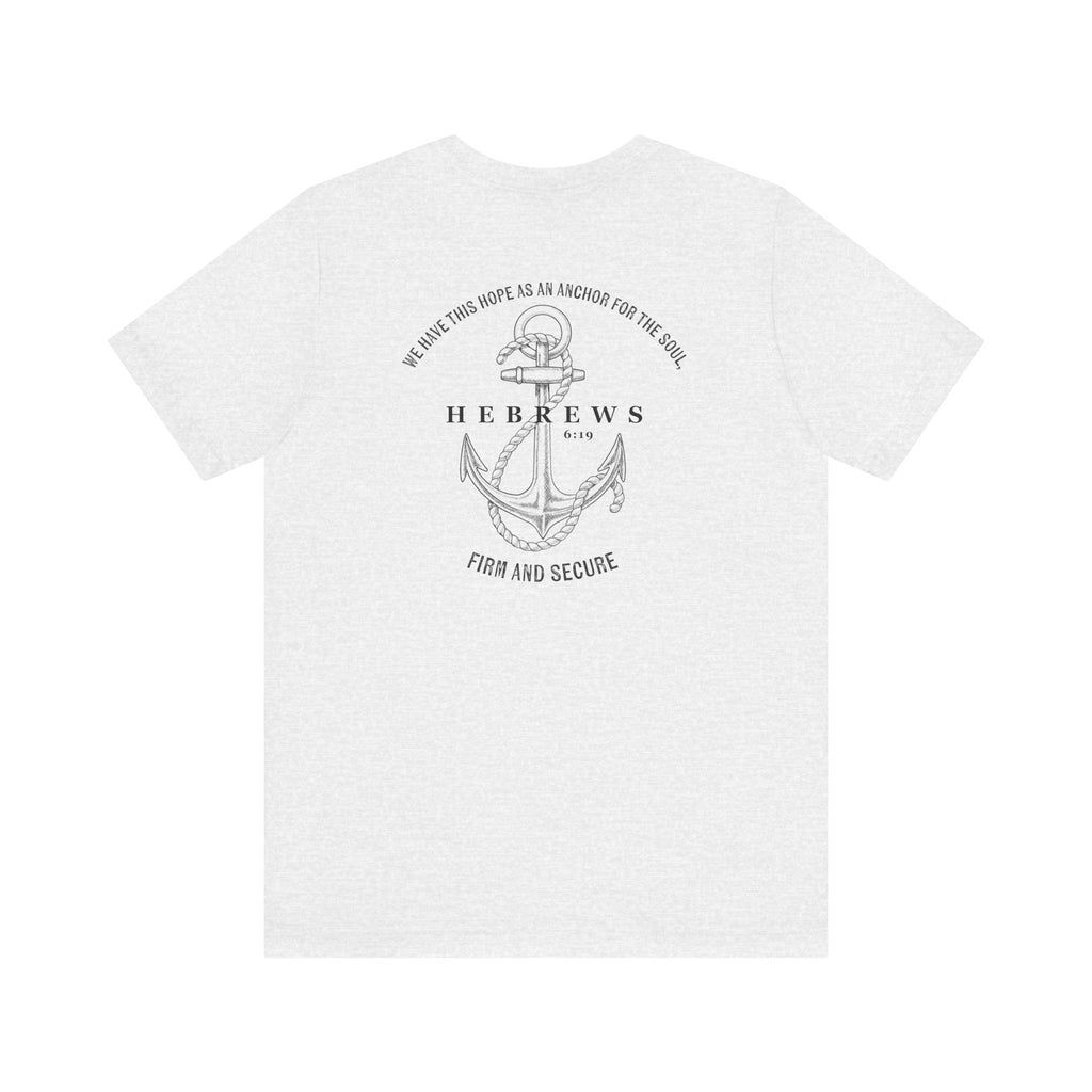Christian Shirt Bible Verse T-Shirt Religious Outfit Christian Jesus Shirt Religious Gift Shirt Nautical Tee Chirstian Apparel Gift Christian Clothing Tee