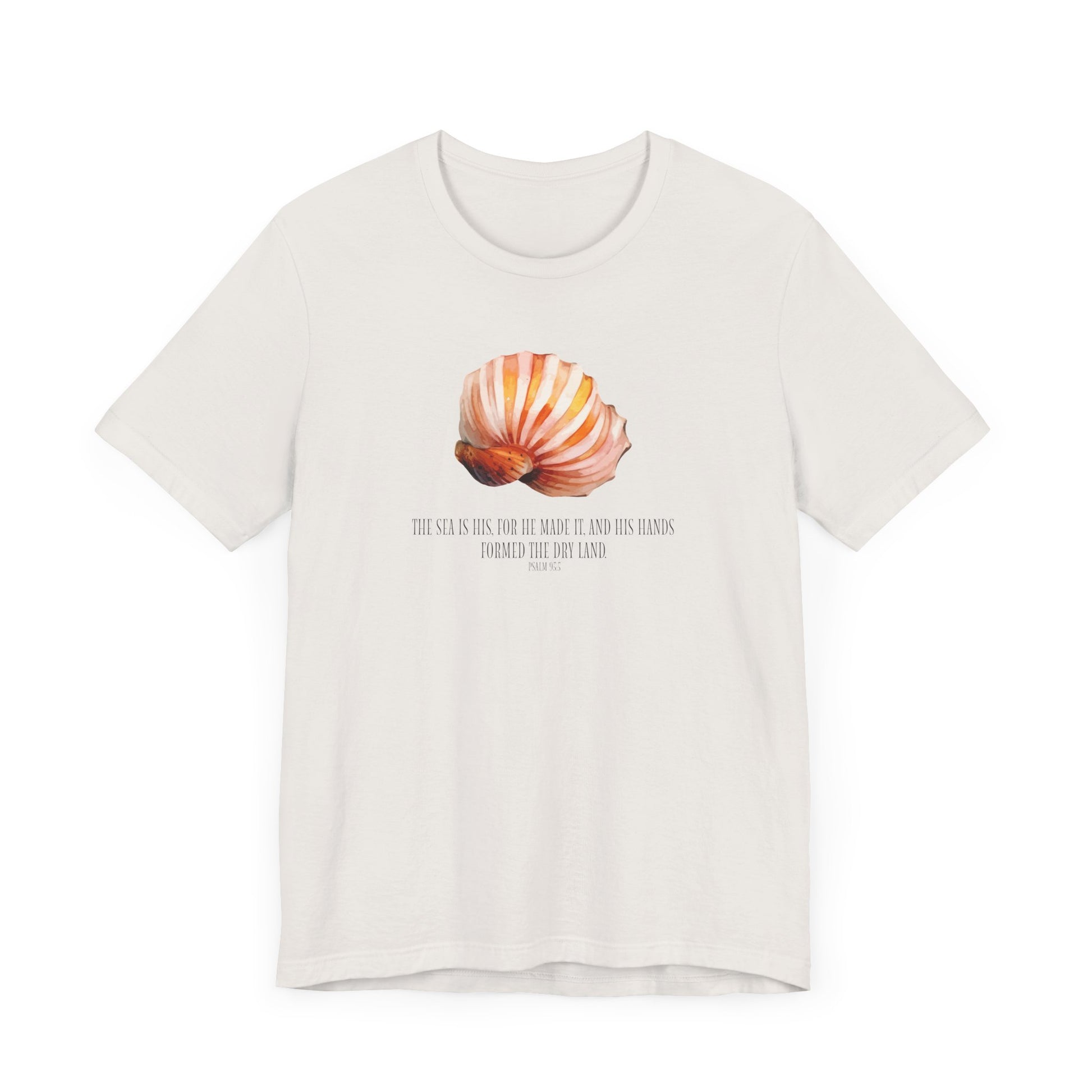 Seashell Inspiration Unisex Jersey Tee - Coastal Vibes, Beach T-Shirt, Nature Lover Gift, Casual Wear, Summer Essentials