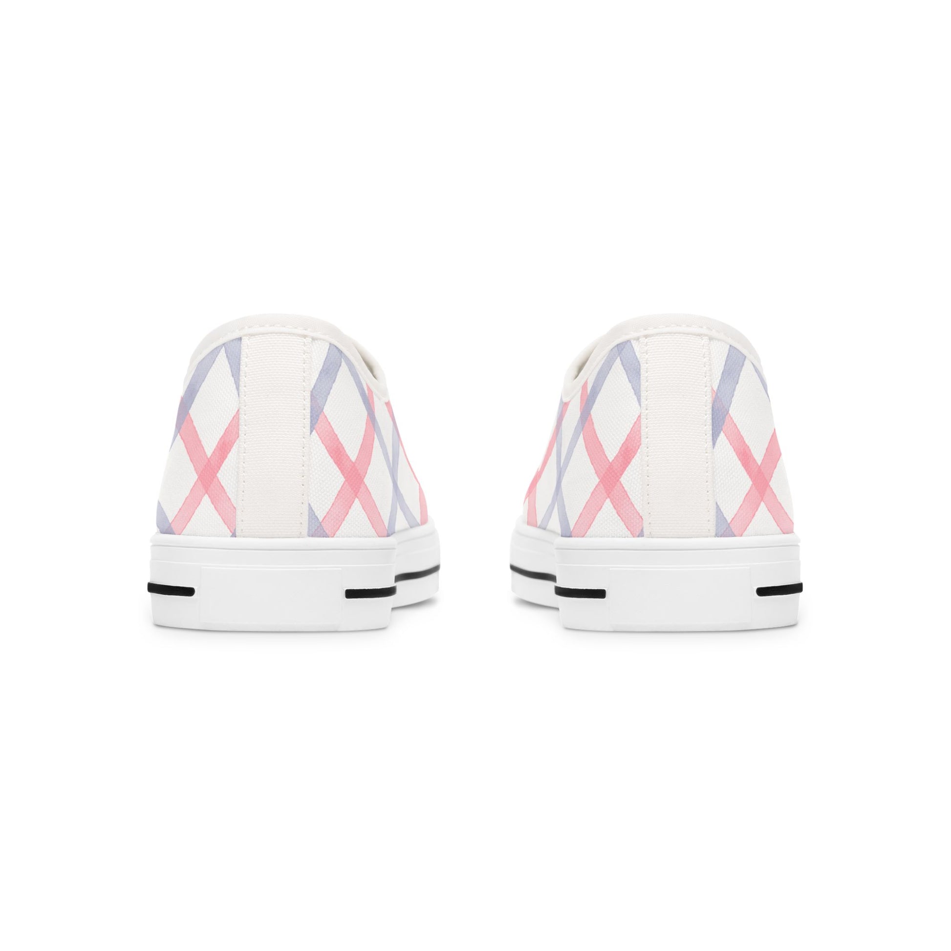 Women's Designer Soft Plaid Low Top Sneakers Womens Converse Sneakers Sneakers For Women Low Top Sneakers Canvas Lace Up Girls Ladies Flat