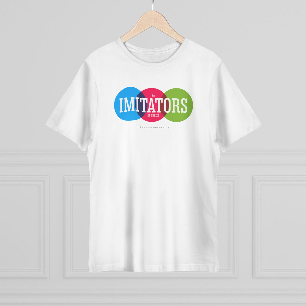 Christian T-Shirt For Christian Men Women Tshirt Christian Apparel Gift Mom Dad Be Immitators Of Christ Graphic Bible Verse Tee