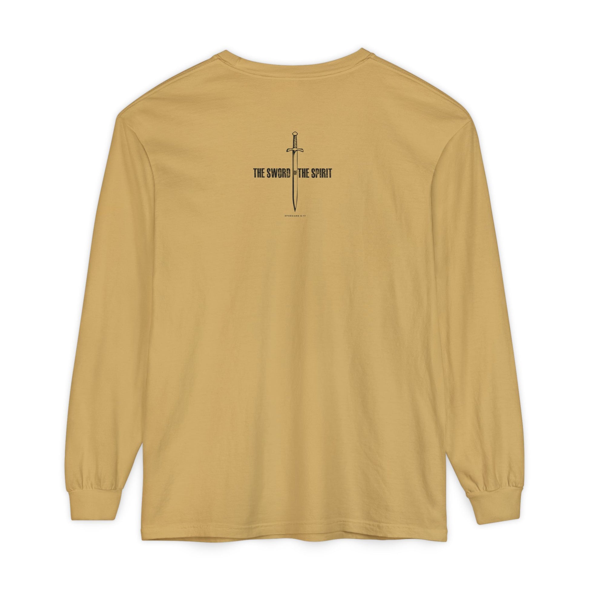 Christian Long Sleeve TShirt For Christian Mom Dad  For Christian Men Christian Shirt, Bible Verse T-Shirt, Religious Outfit, Retro Faith T Shirt, Christian Cross Graphic Tees, Jesus Shirt, Religious Gift Shirt Long Sleeve Tee Apparel Bible Verse Ephesian