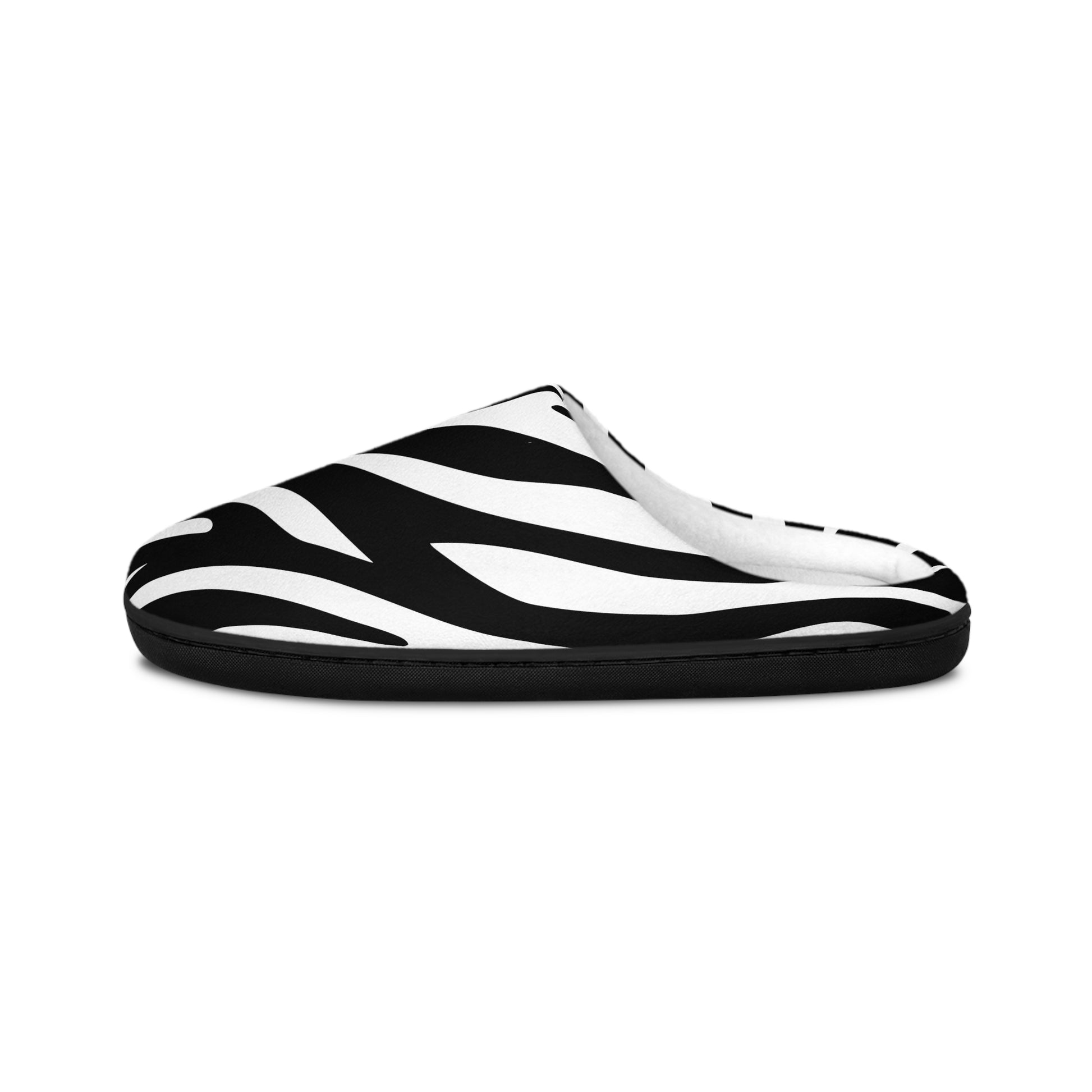 Stylish Zebra Print Women's Indoor Slippers - Cozy & Fashionable Home Footwear Zebra Slippers
