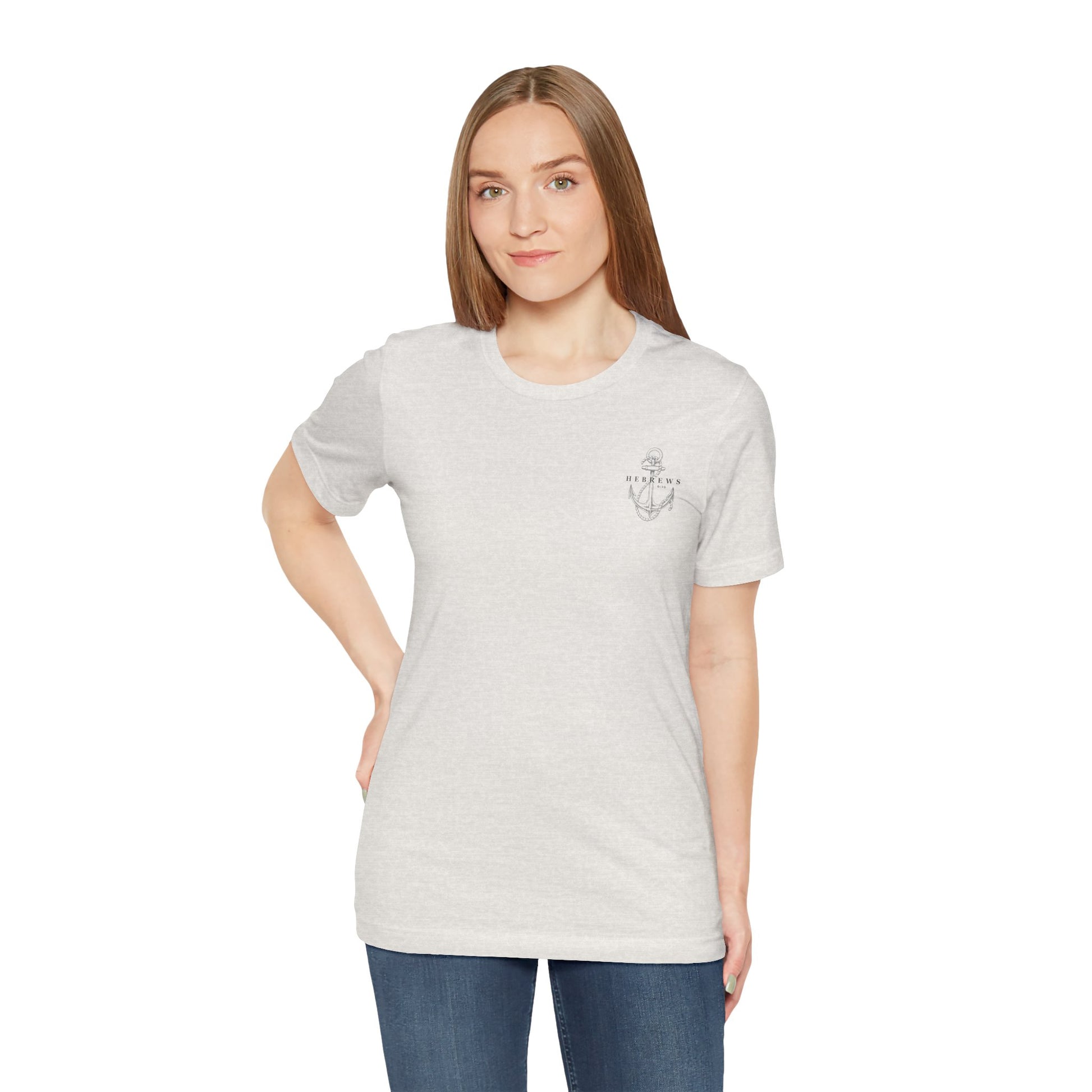Christian Shirt Bible Verse T-Shirt Religious Outfit Christian Jesus Shirt Religious Gift Shirt Nautical Tee Chirstian Apparel Gift Christian Clothing Tee
