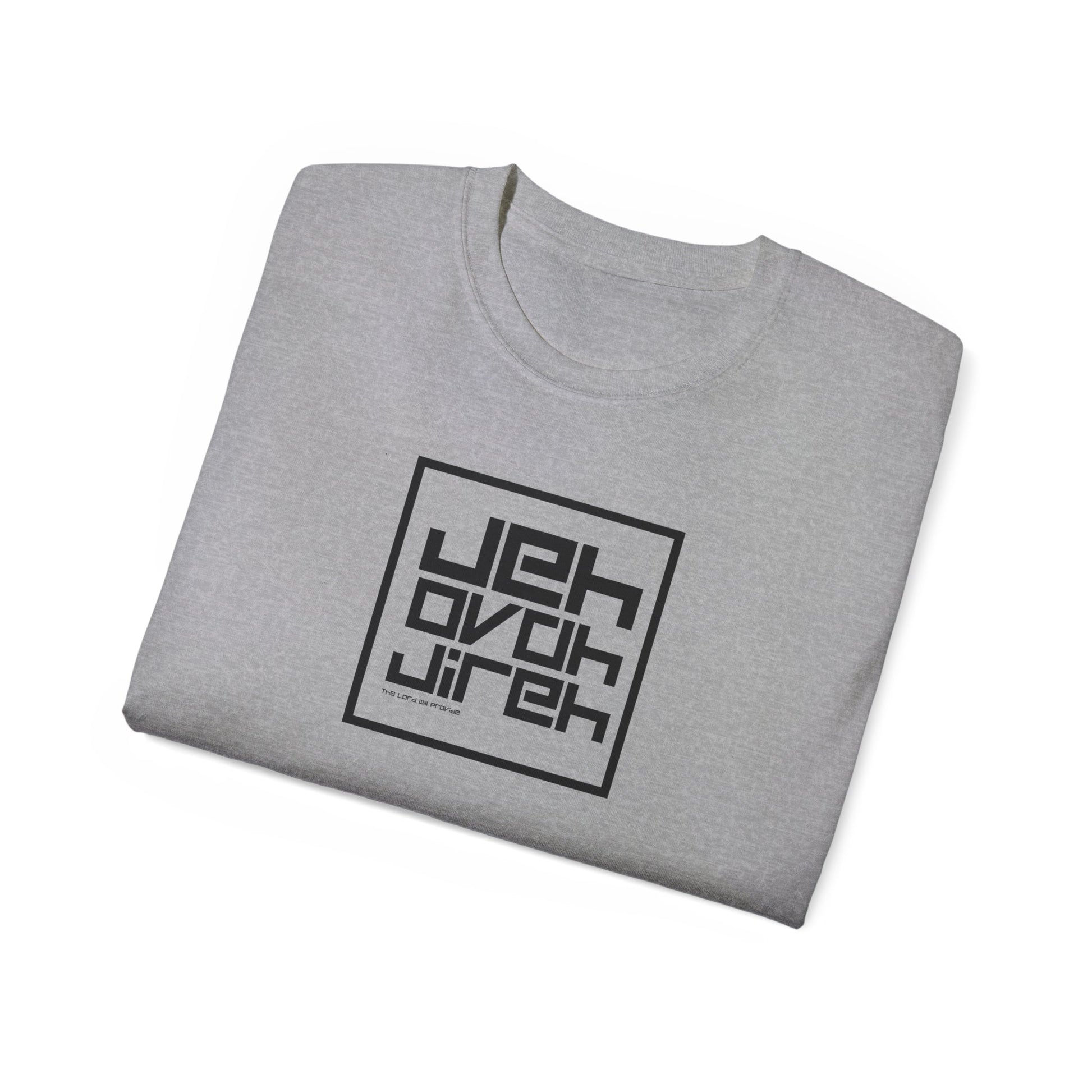 Graphic Tshirt For Men Women Bible Graphic Tee Jehovah Jireh The Lord Will Provide Jesus Shirt For Mom Dad Inspirational Christian Gift