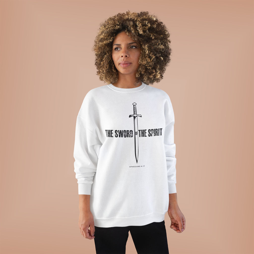 Christian Sweatshirt For Men Women Christian Mom Dad Apparel Christian Shirt Bible Verse Ephesians Crewneck Sweatshirt, Apparel