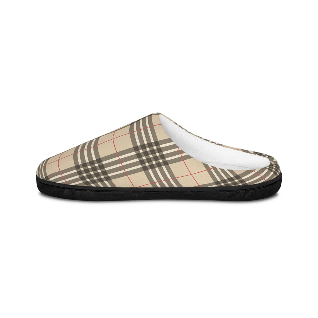 Cozy Plaid Women's Indoor Slippers | Perfect for Relaxing at Home  and fashionable loungewear warm winter footwear