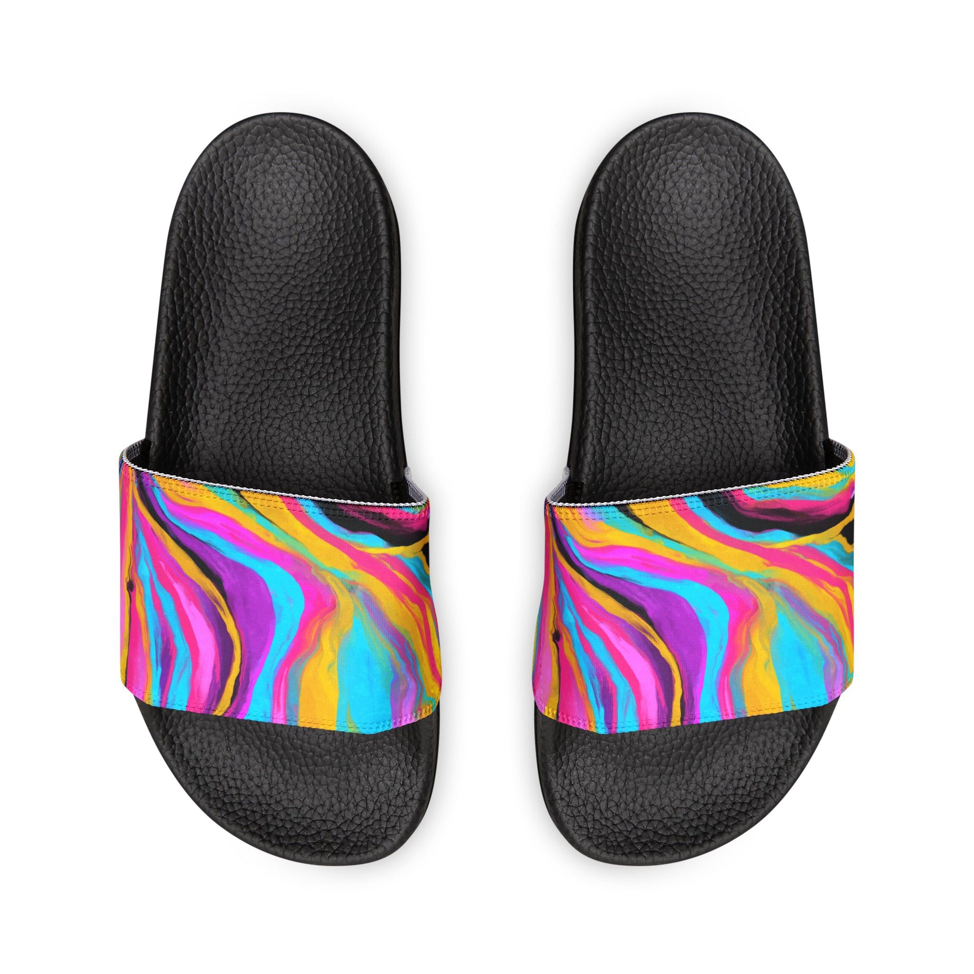Colorful Women's Wearable Sandals, Boho Slide Sandals, Comfortable Summer Footwear, Beach Outing Sandals, Gift for Her