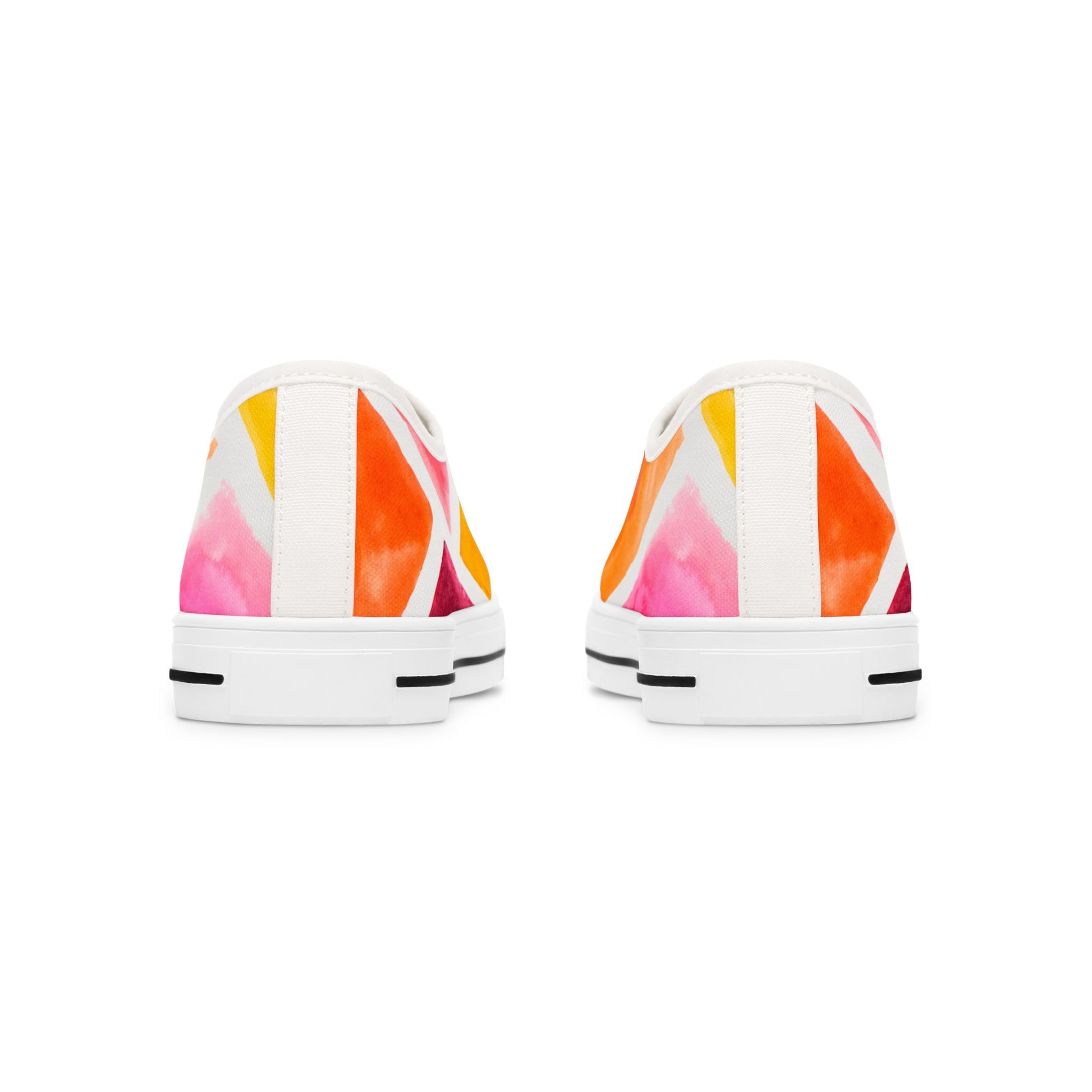 Colorful Sneakers for Women, Stylish Shoes, Trendy Tennis Shoes, Fashion Sneakers, Rainbow Low Top Sneakers Modern look
