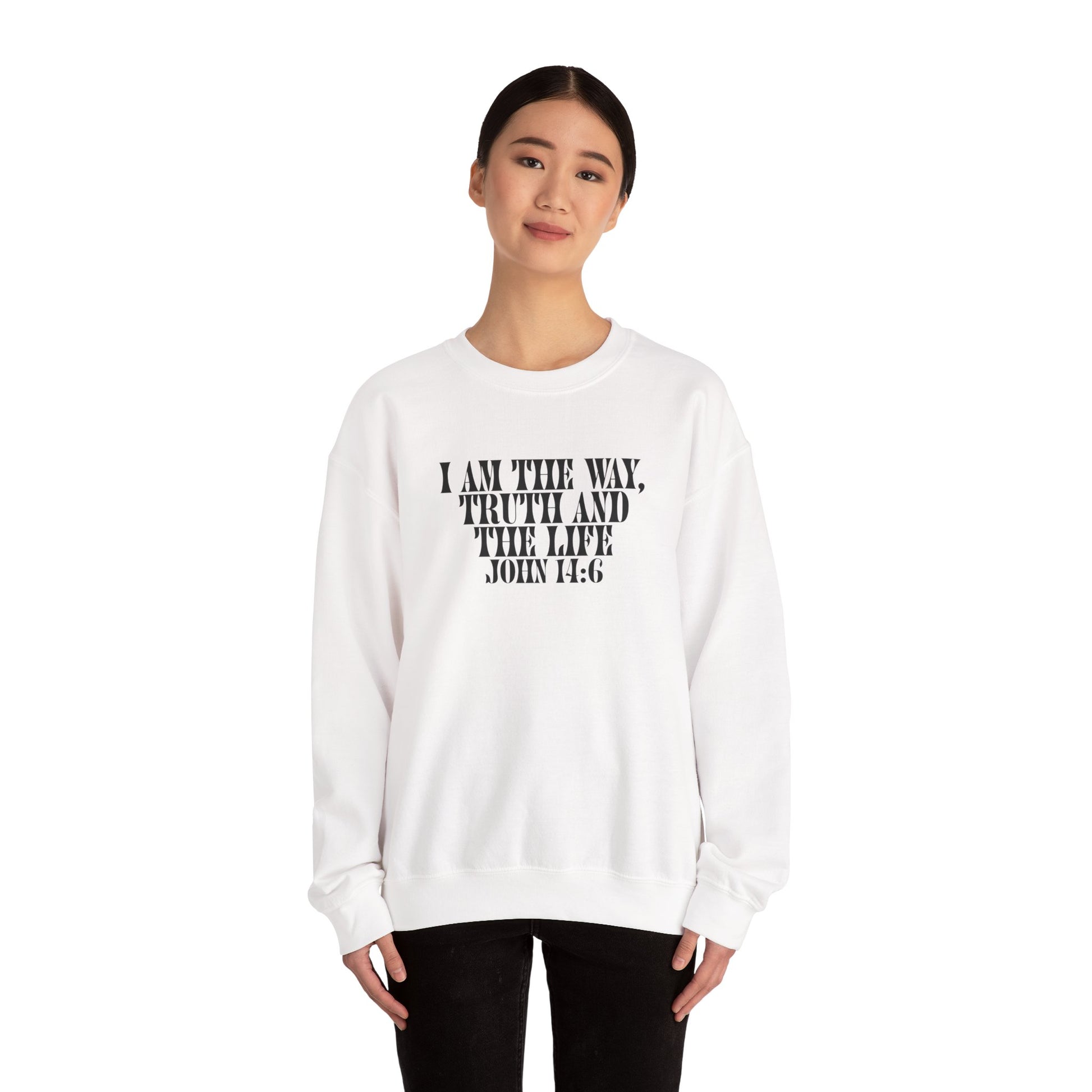 Sweatshirt Crewneck For Christian Men Women Gift Fashion The Way Bible Verse Shirt Clothing Gift For Men women