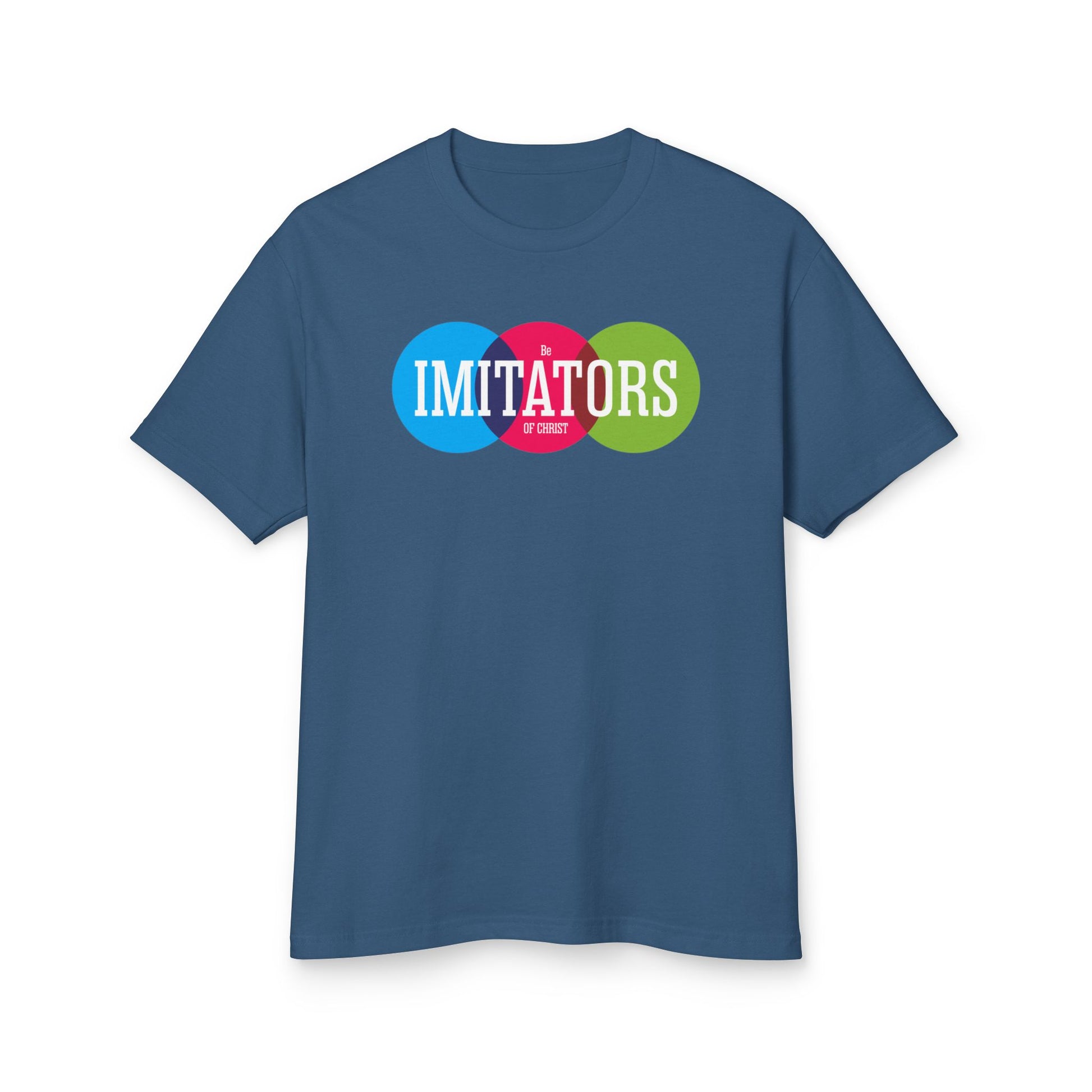 T-Shirt For Christian Men Women Gift For Mom Dad Bible Verse Be Immitators of God Graphic Shirt For Christian Men Women Tee