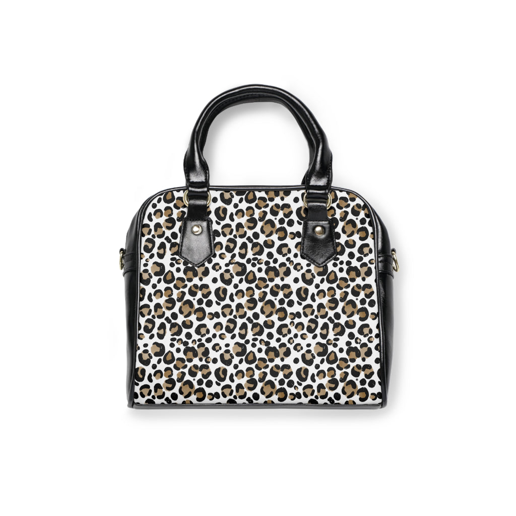 Chic Leopard Print Shoulder Handbag - Stylish Tote, Fashion Purse, Handbag for Work, Everyday Use, Animal Print Accessories