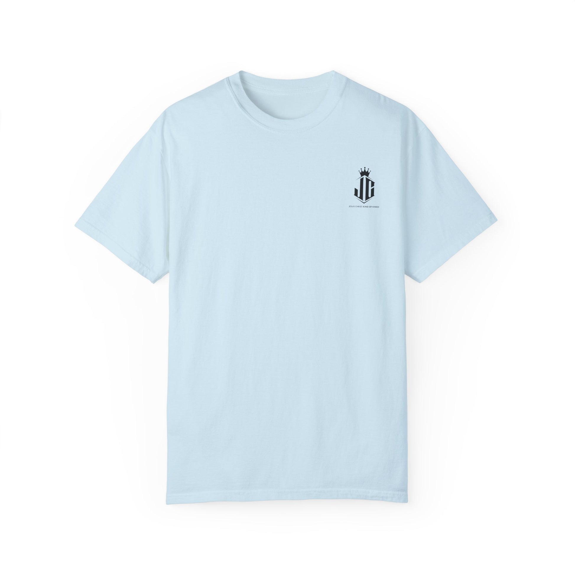 Unisex Garment-Dyed T-Shirt - Jesus Christ King of Kings Design Jesus Christ King of Kings T-Shirt | Faith-Based Unisex Apparel