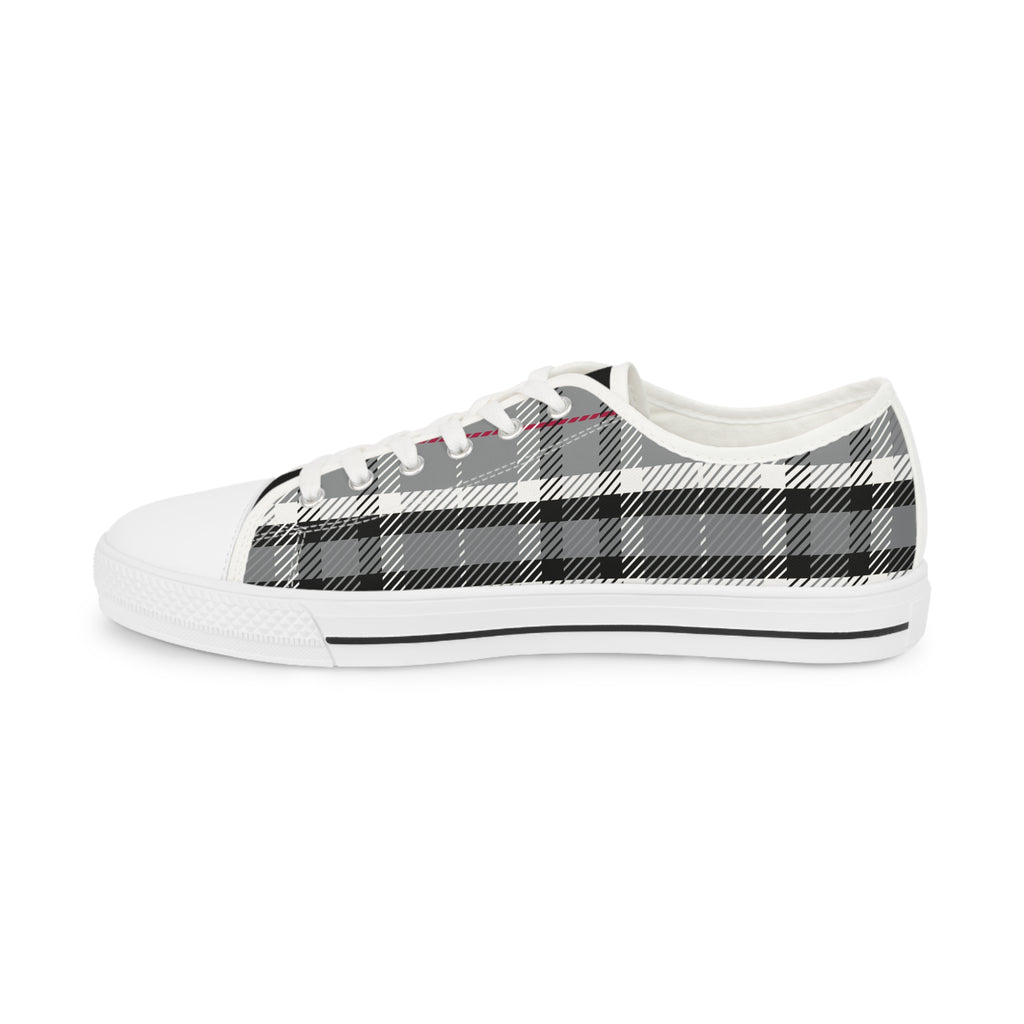 Fashionable Men's Designer Soft Plaid Low Top Sneakers Mens Converse Sneakers Sneakers For Men Low Top Sneakers Canvas Lace Up Boys FlatStylish Plaid Men's Low Top Sneakers Casual Footwear for Everyday Comfort. Limited stock available.